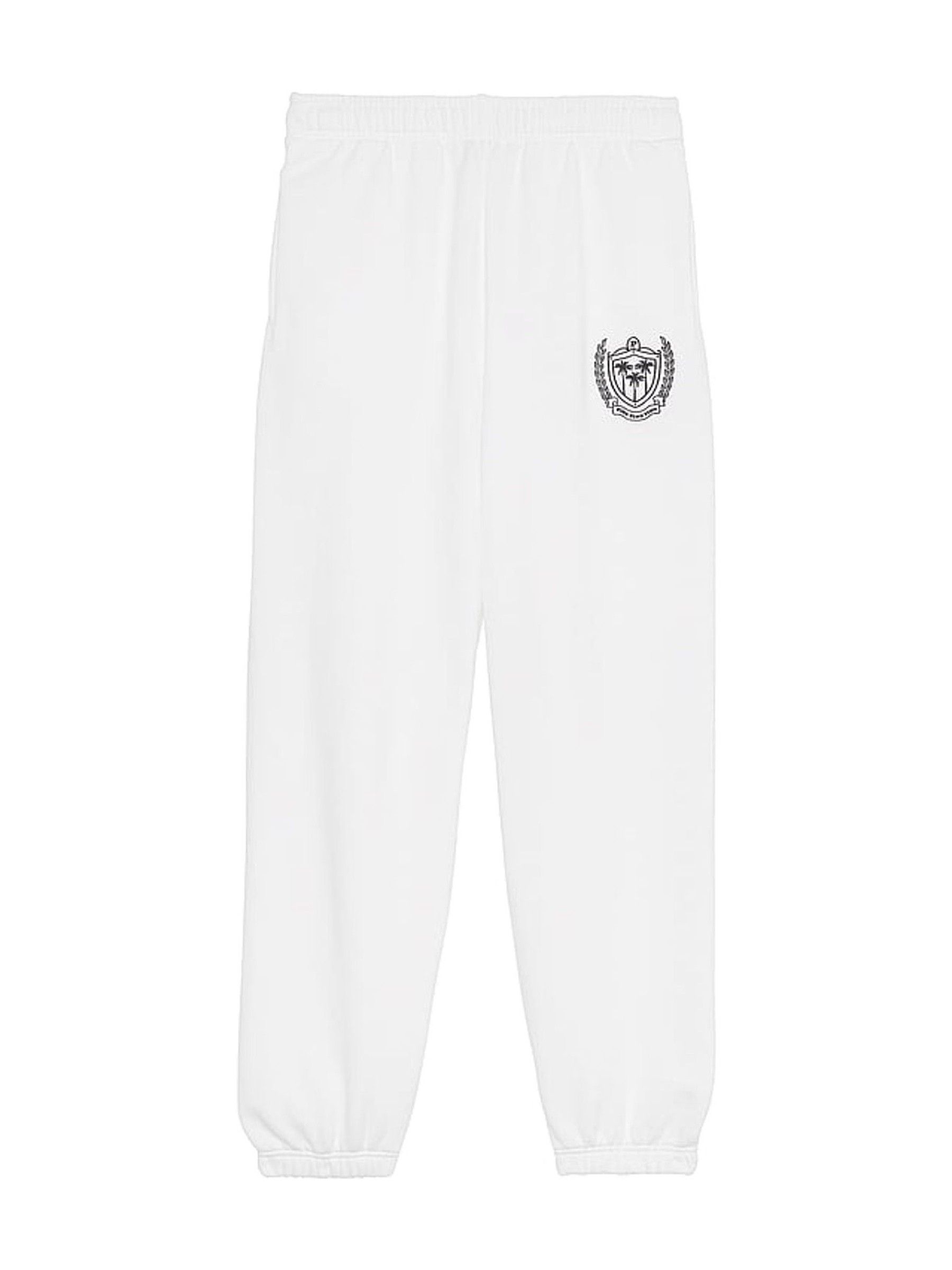 Optic White Fleece Joggers - Image 3 of 4