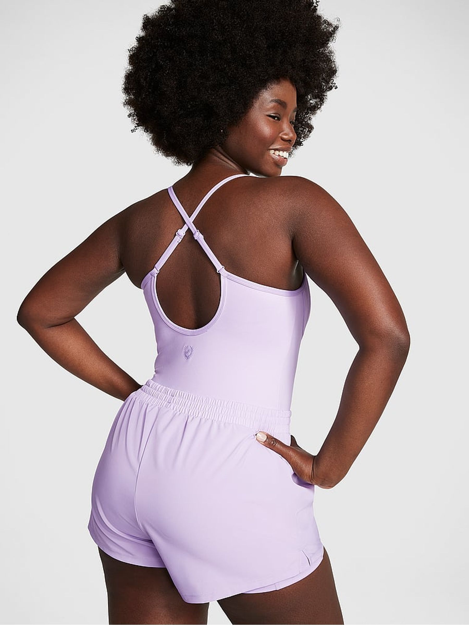Pastel Lilac Purple Ultimate Runsie Playsuit - Image 2 of 3