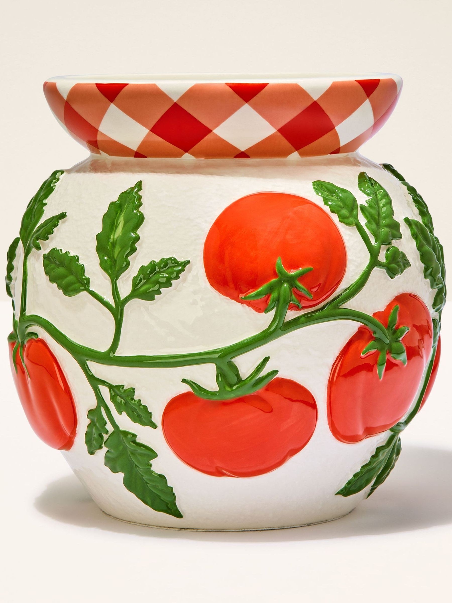 Tomato 3-Wick Candle Holder - Image 3 of 3 Tomato 3-Wick Candle Holder - Image 3 of 3