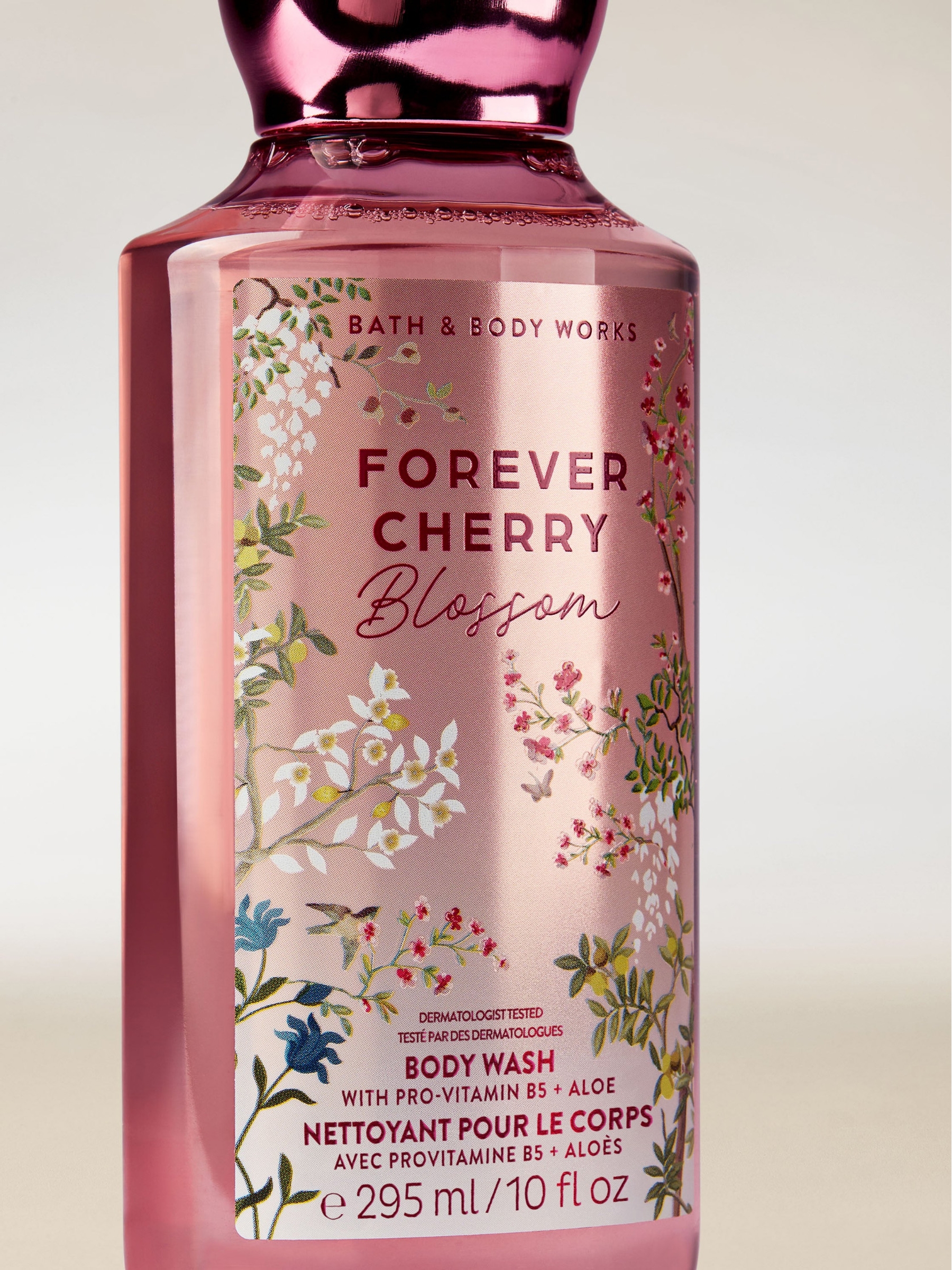 Forever Cherry Blossom Body Wash 295ml - Image 2 of 3