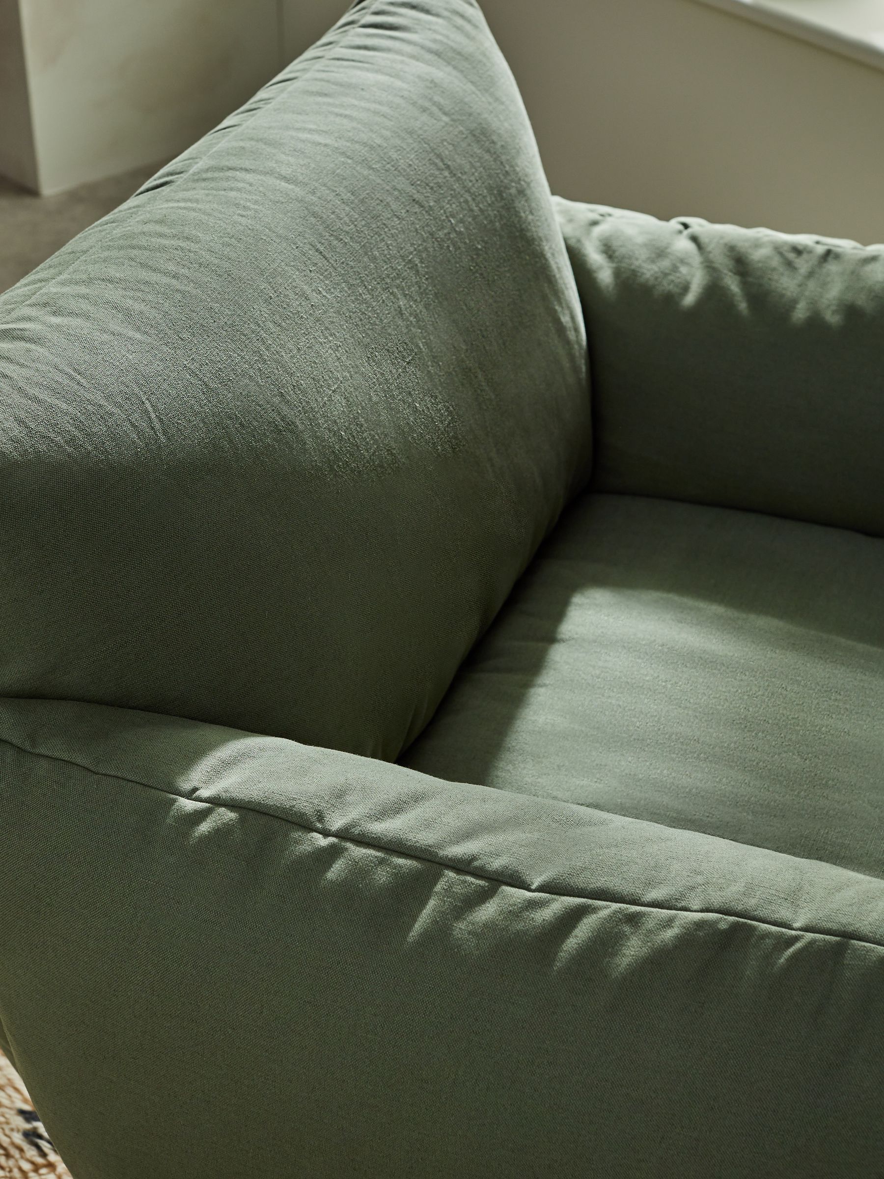 Jude Accent Chair in Olive Green - Image 3 of 5