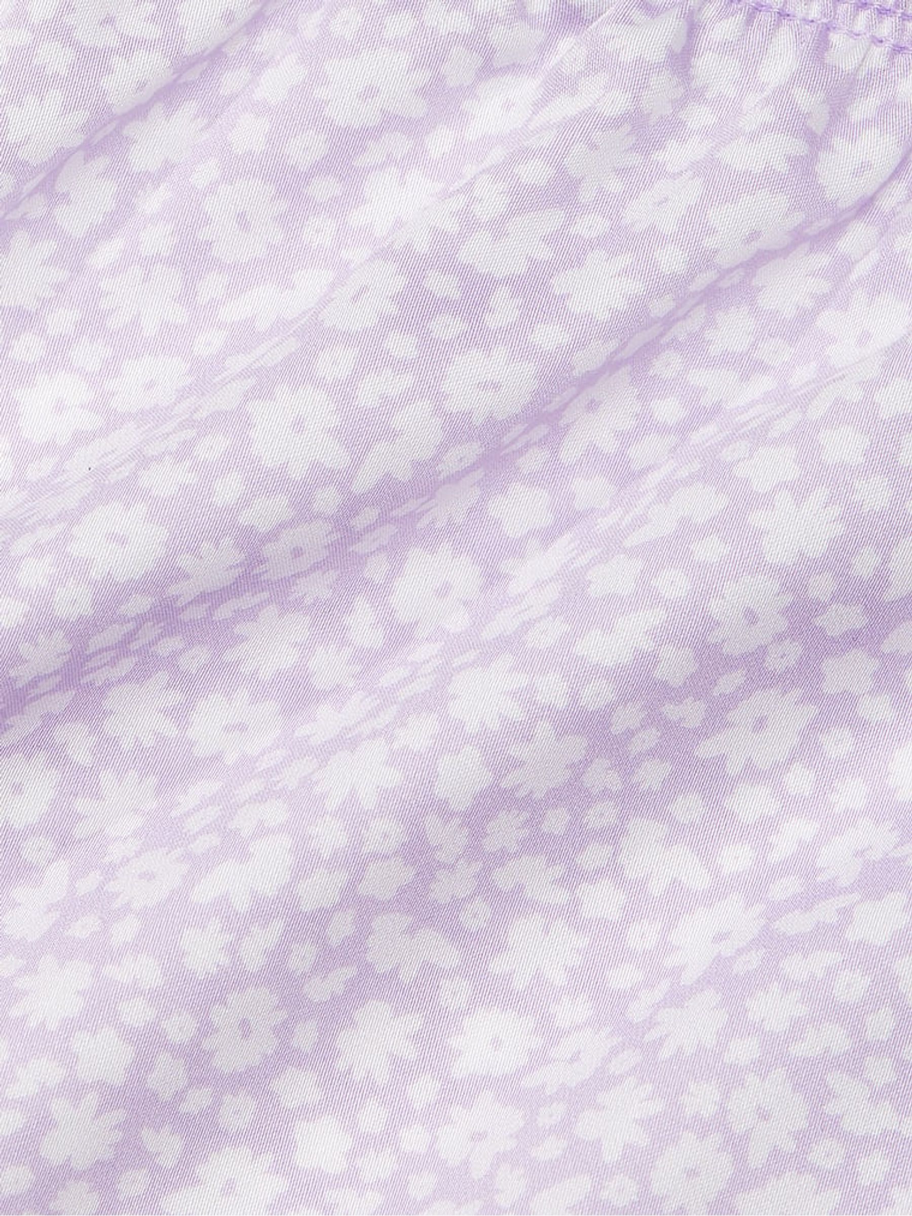 Purple Ditsy Floral TENCEL™ Pyjama Shorts - Image 4 of 4