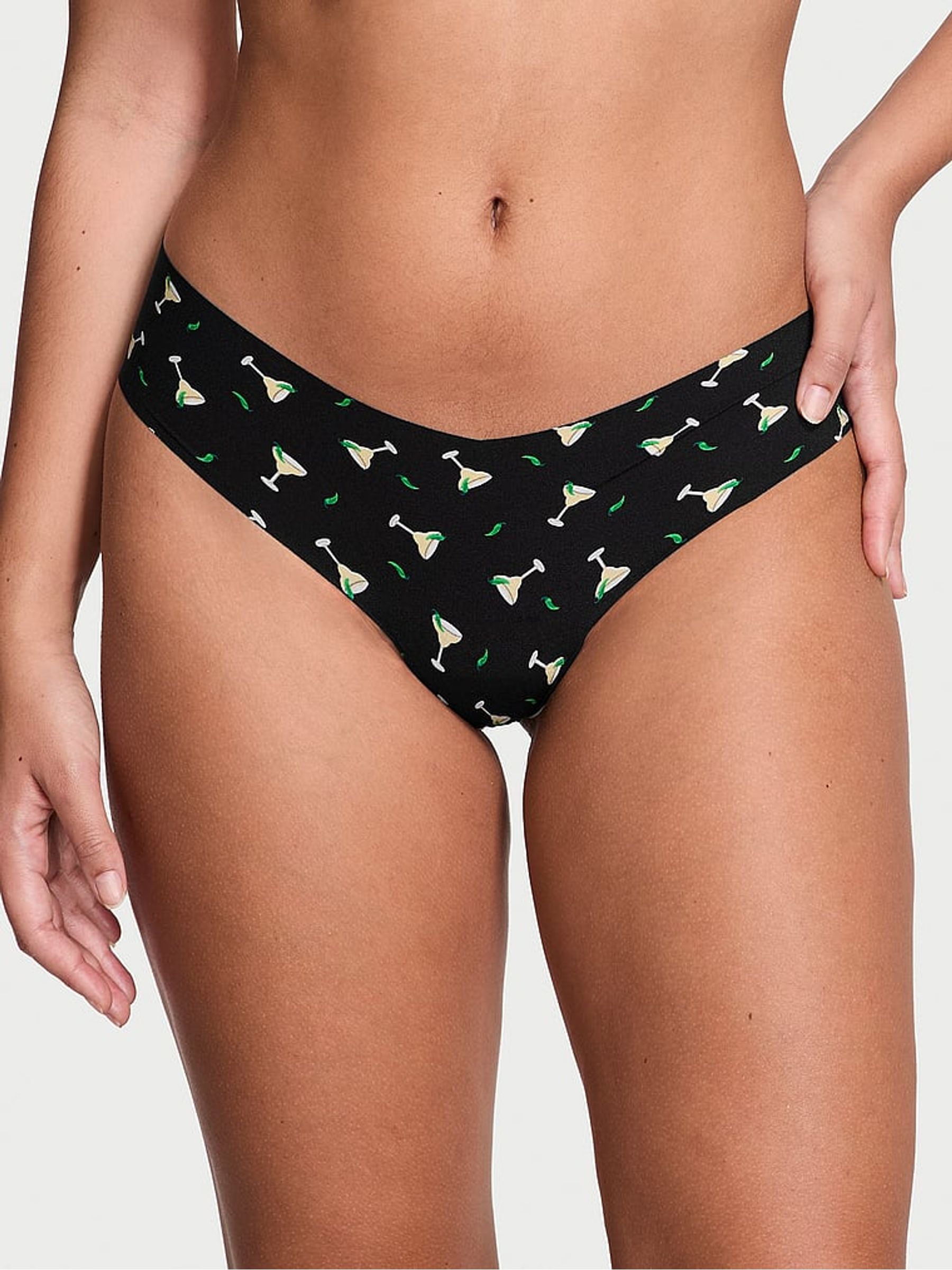 Black Spicy Margarita Thong Knickers - Image 1 of 3