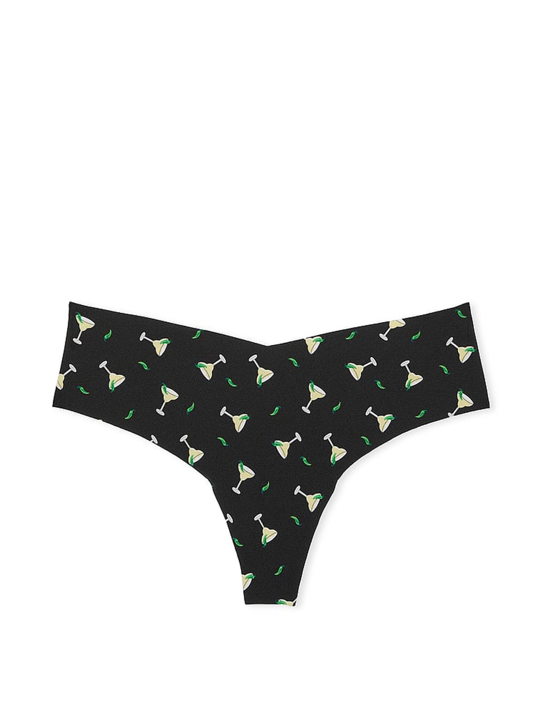 Black Spicy Margarita Thong Knickers - Image 3 of 3