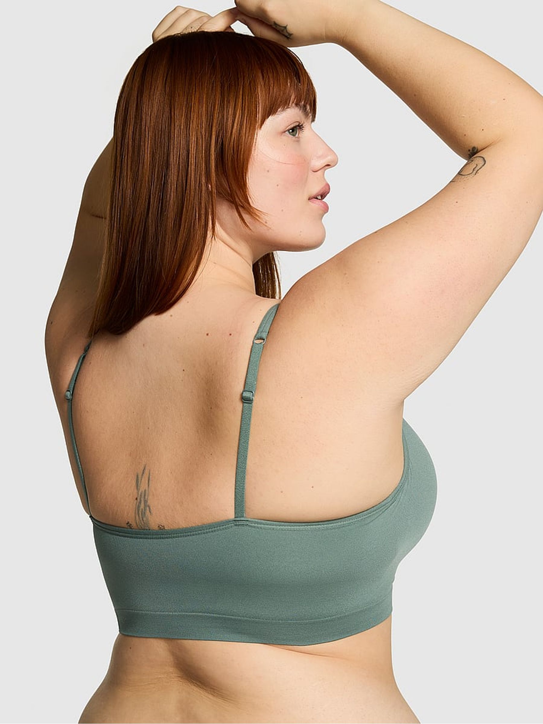 Green Fresh Forest Seamless Bralette - Image 2 of 3