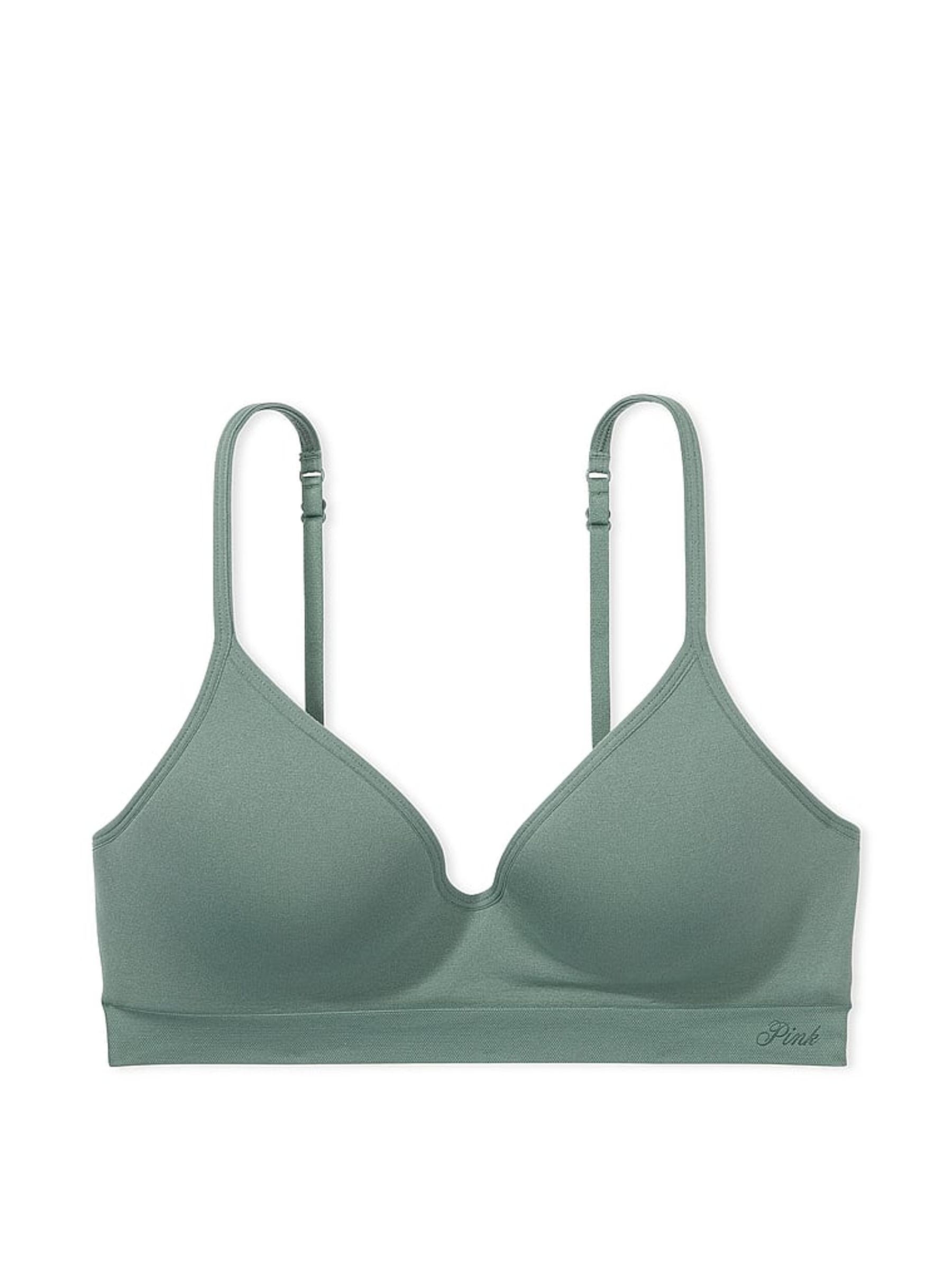 Green Fresh Forest Seamless Bralette - Image 3 of 3