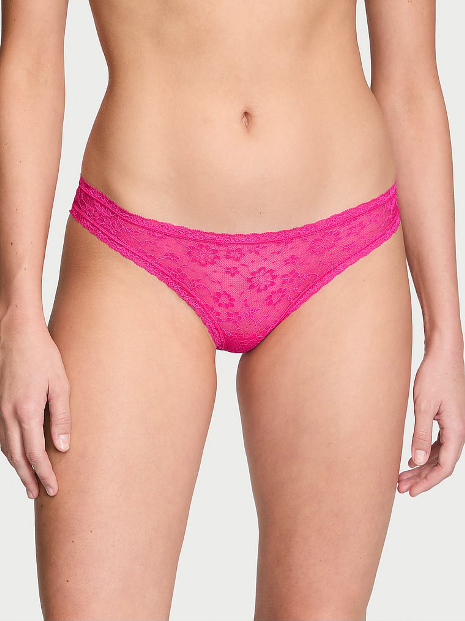 Forever Pink Bikini Posey Lace Knickers - Image 1 of 1