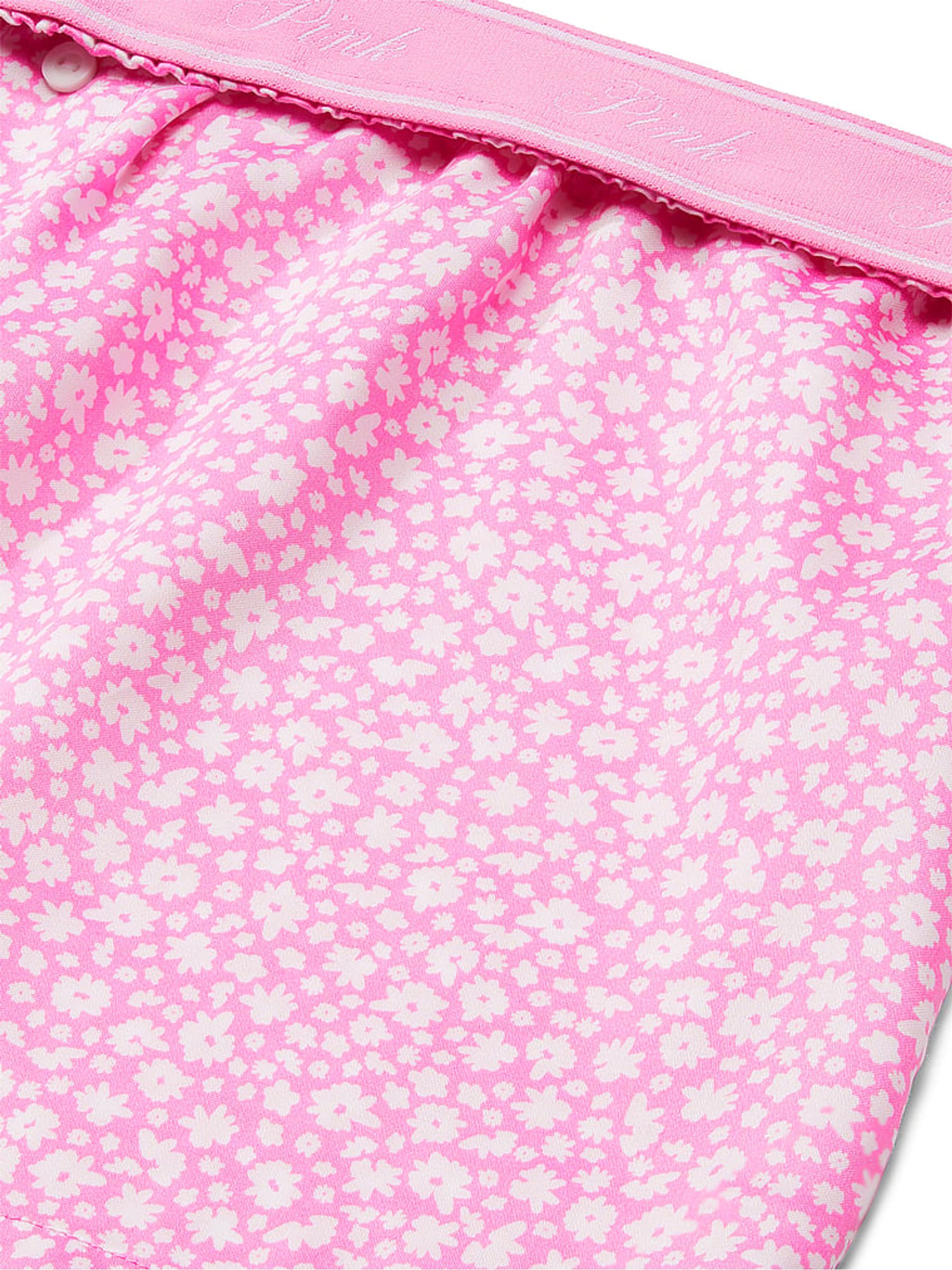 Pink Ditsy Floral Short TENCEL™ Pyjama Bottoms - Image 4 of 4
