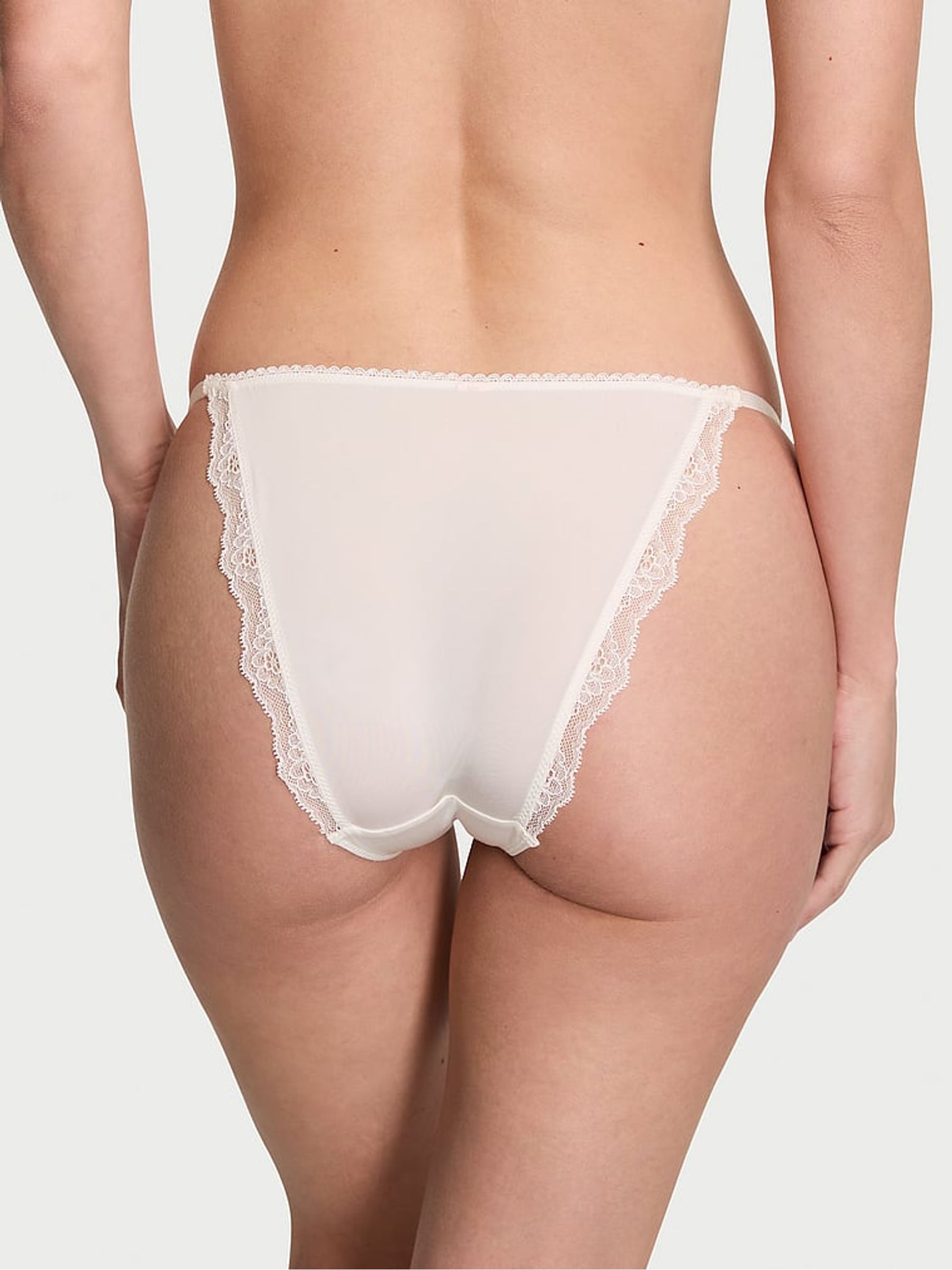 Coconut White Bikini Knickers - Image 2 of 3