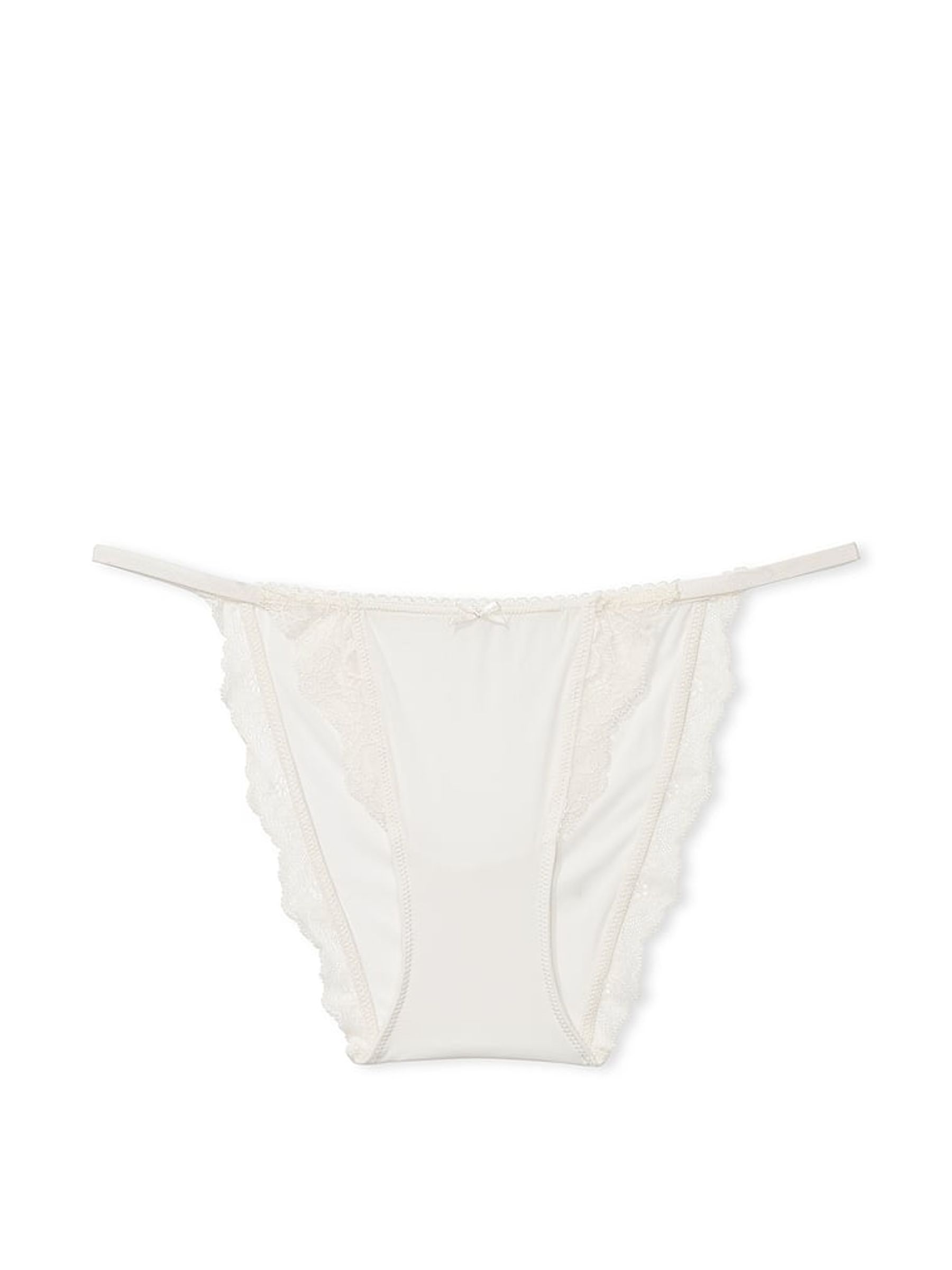 Coconut White Bikini Knickers - Image 3 of 3