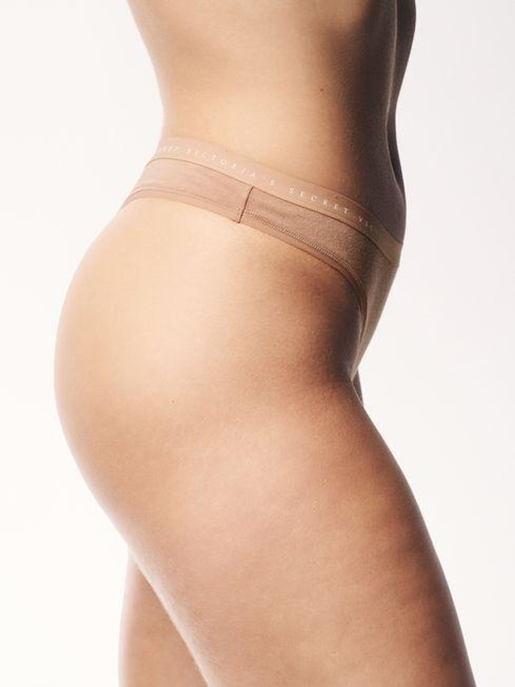 Black/White/Nude Thong Logo 4 Pack Knickers - Image 5 of 5