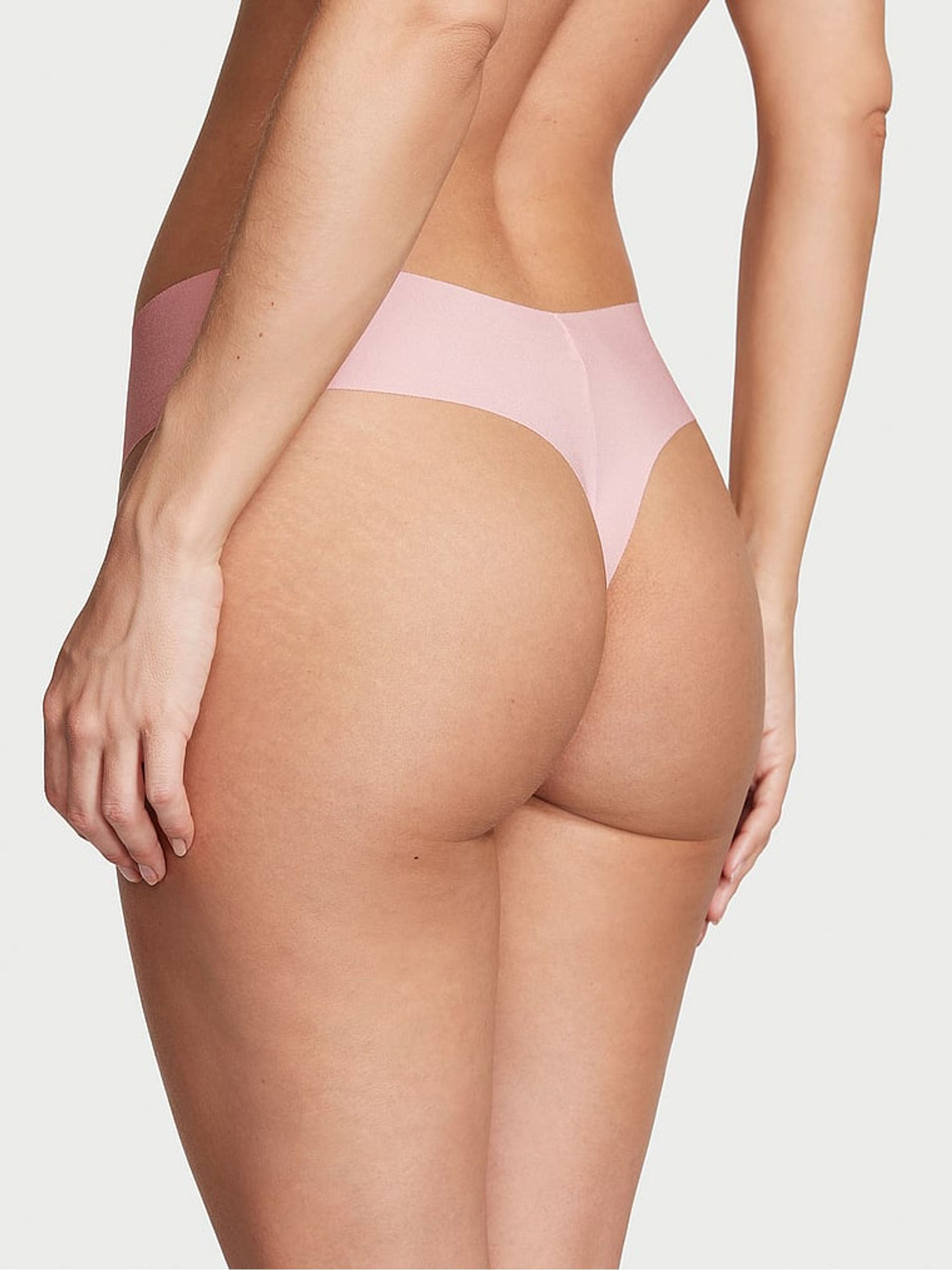 Pretty Blossom Pink Thong Knickers - Image 2 of 3