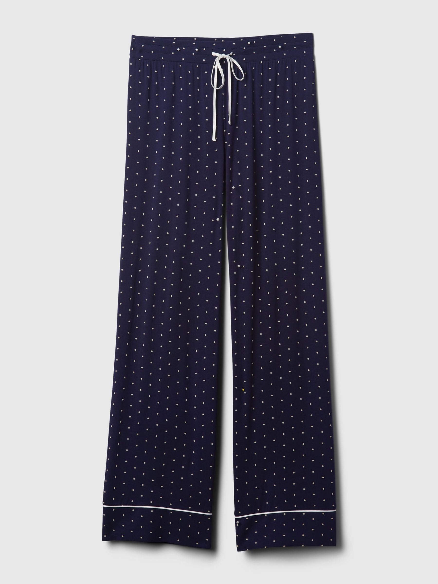 Blue Poplin Pyjama Shirt - Image 3 of 3