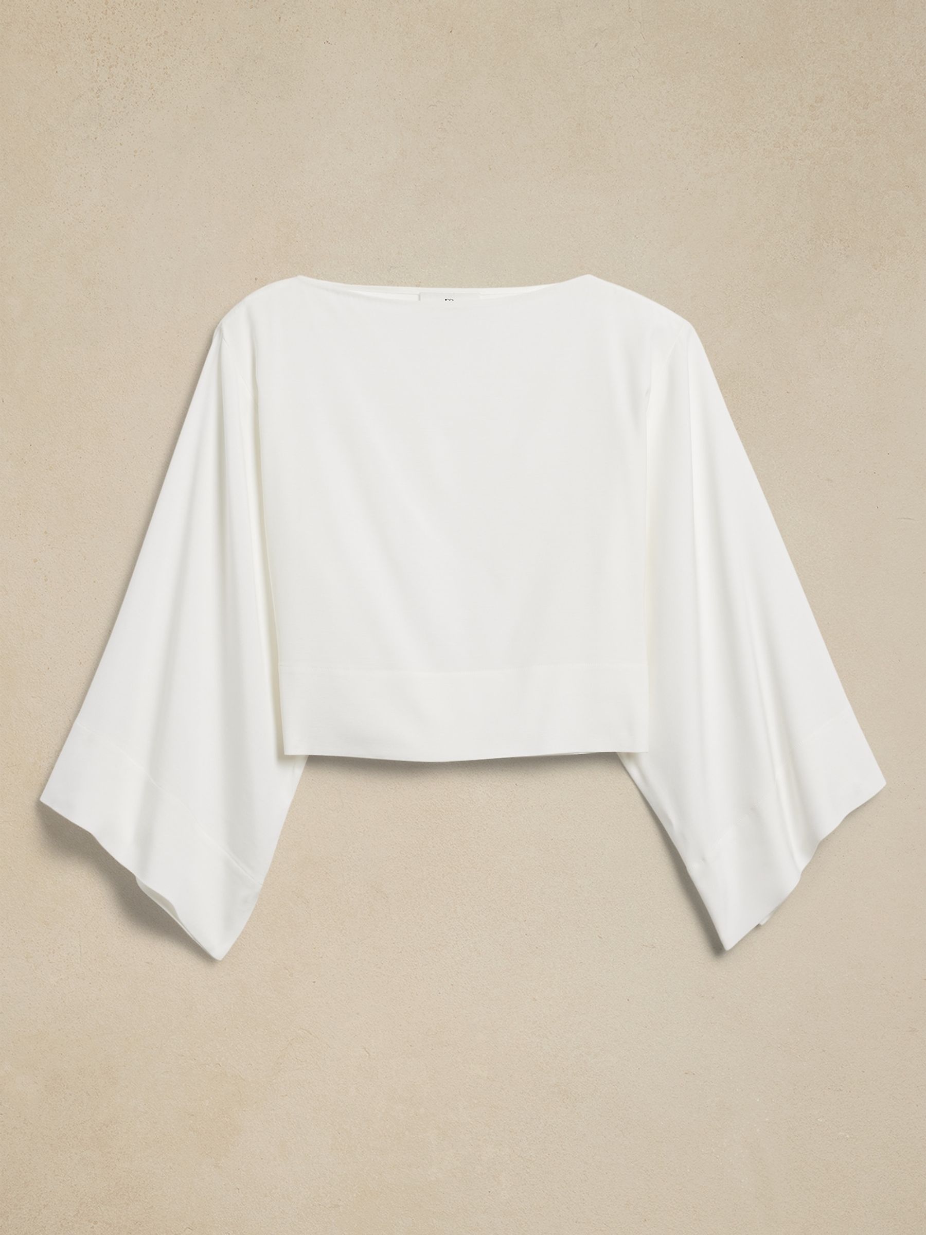 Banana Republic White Luna Oversized Top - Image 4 of 4