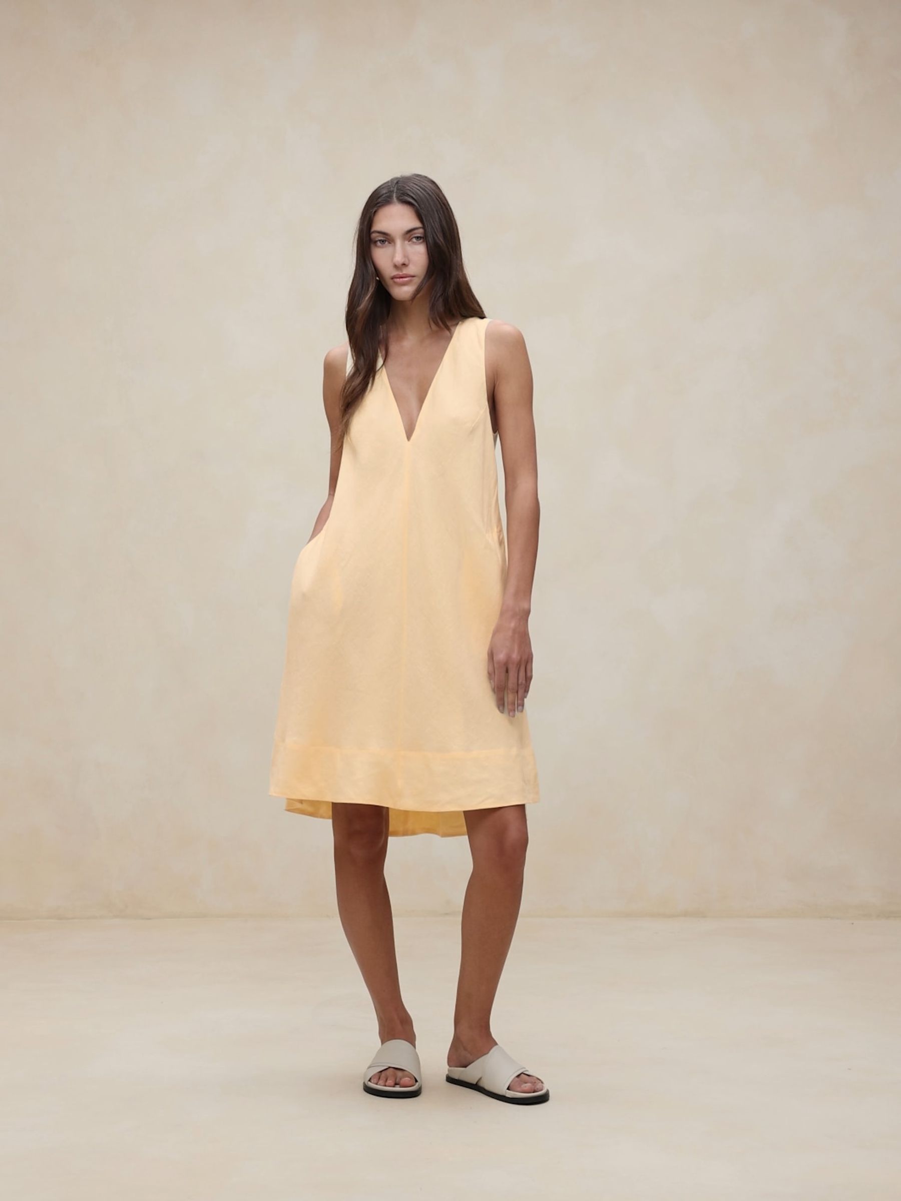 linen a line dresses for women Shall Collar Linen Dress, Maxi Wrap Linen Dress, Summer Linen Dress, Gray Linen Maxi Dress, Plus Size Wrap Dress, Boho Plus Size Linen Dress, S / main image 0