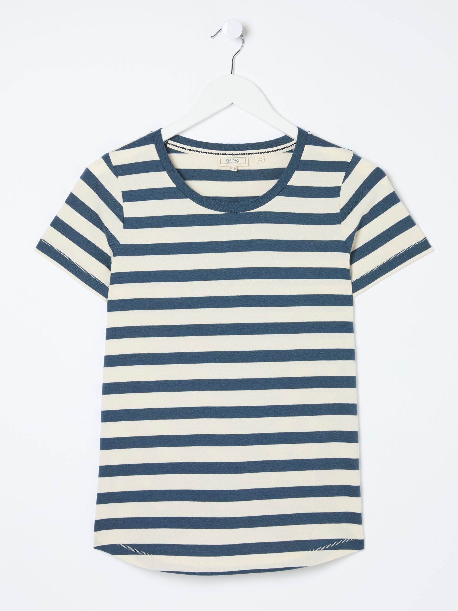 Blue Natalie Stripe T-Shirt - Image 6 of 6