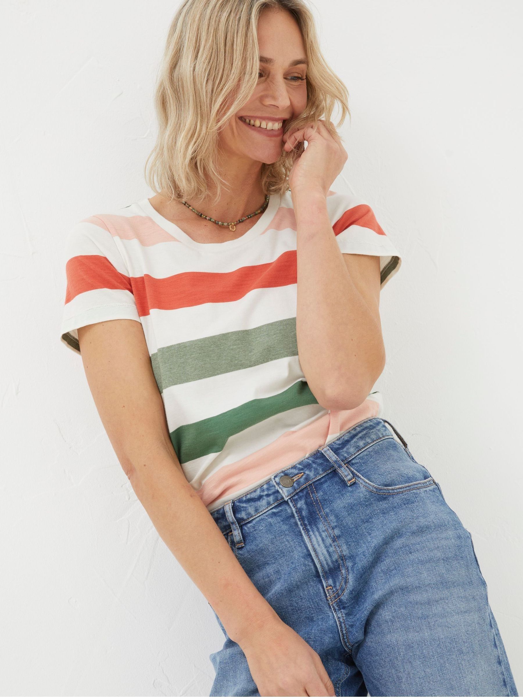 Natural Stripe T-Shirt - Image 1 of 5