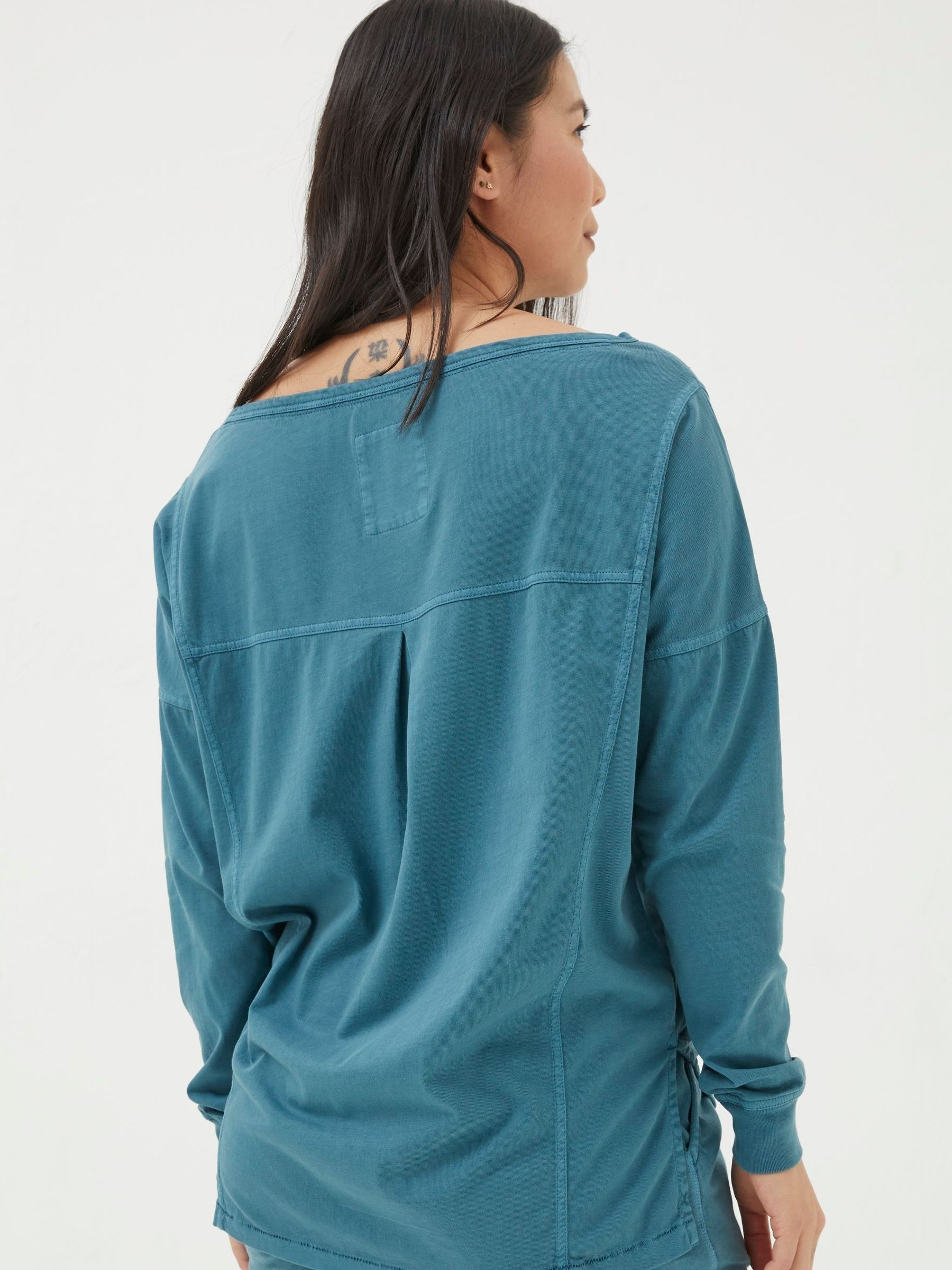 Valo Blue Tunic Top - Image 3 of 5