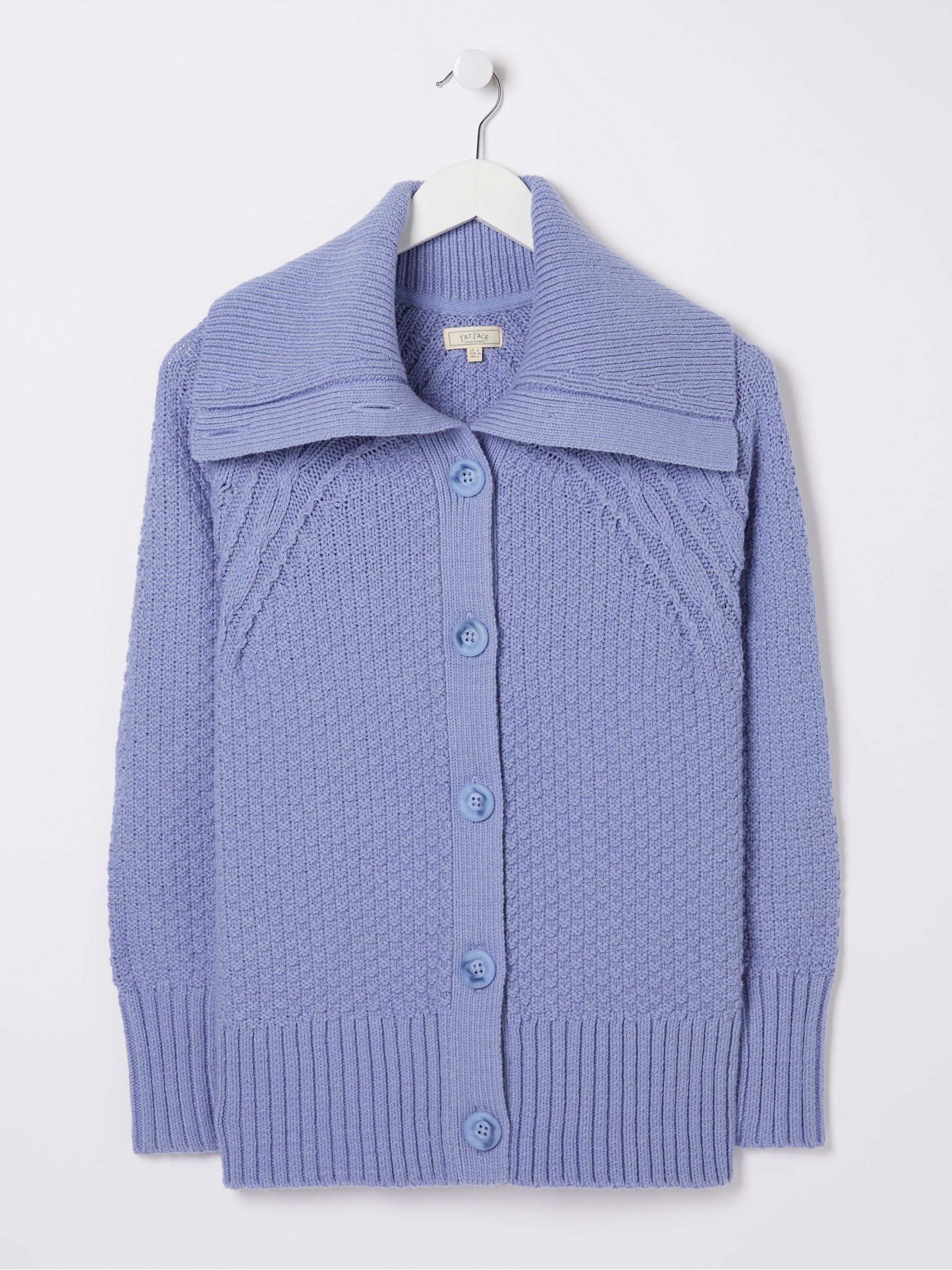 Blue Raya Collared Cardigan - Image 5 of 5
