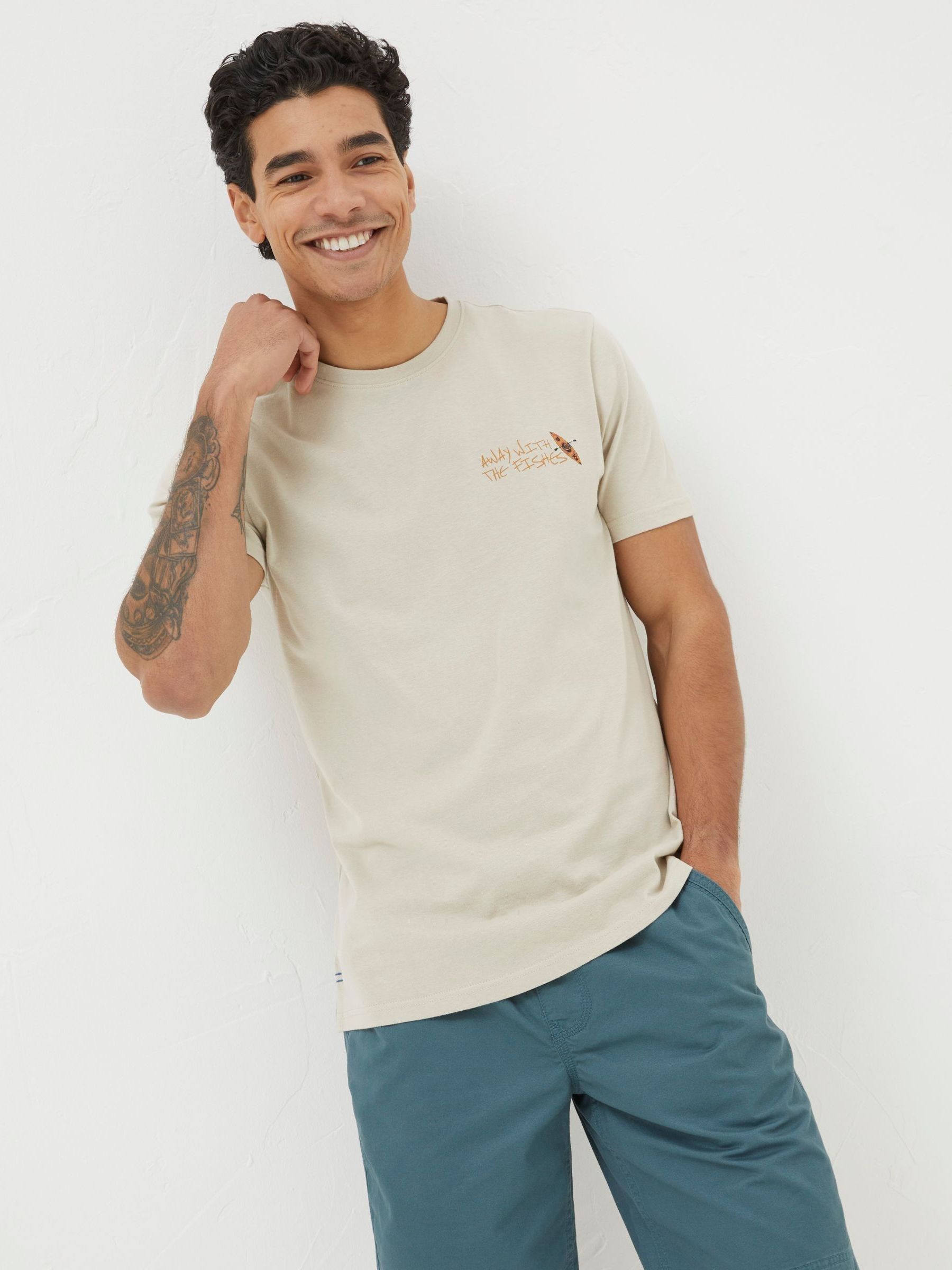 Away Natural With The Fishes T-Shirt - Image 1 of 7