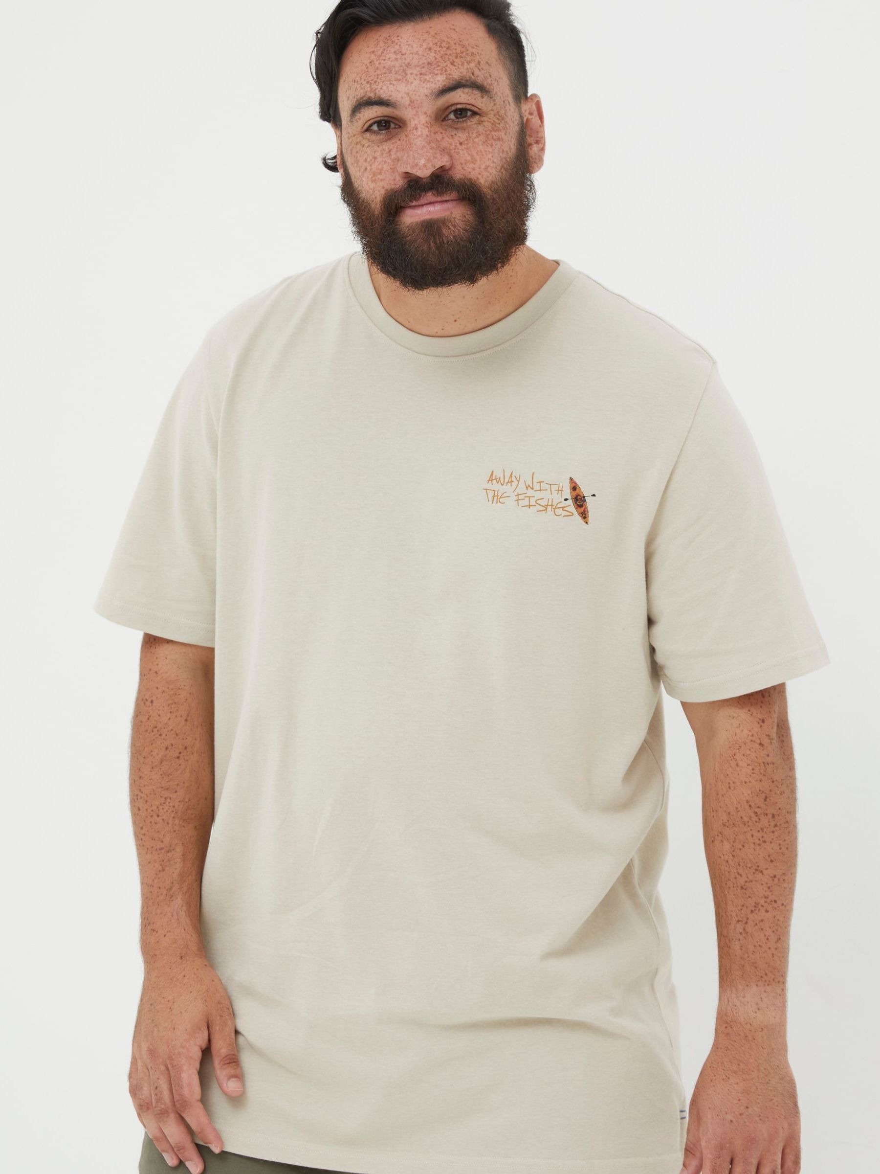 Away Natural With The Fishes T-Shirt - Image 3 of 7