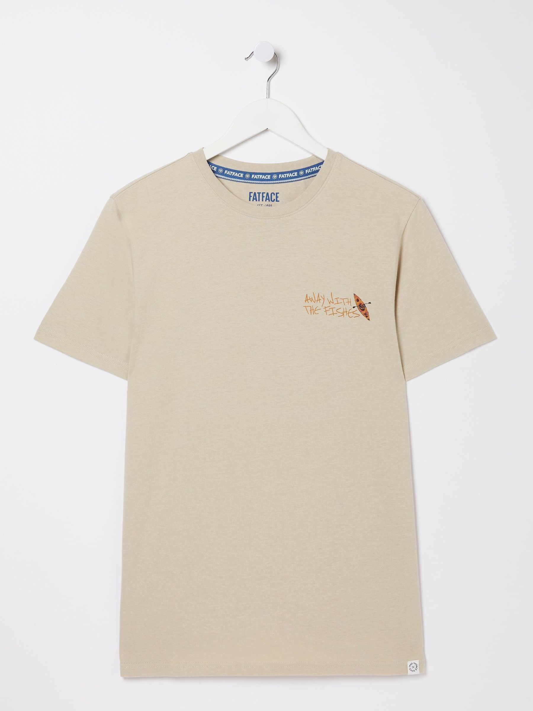 Away Natural With The Fishes T-Shirt - Image 6 of 7