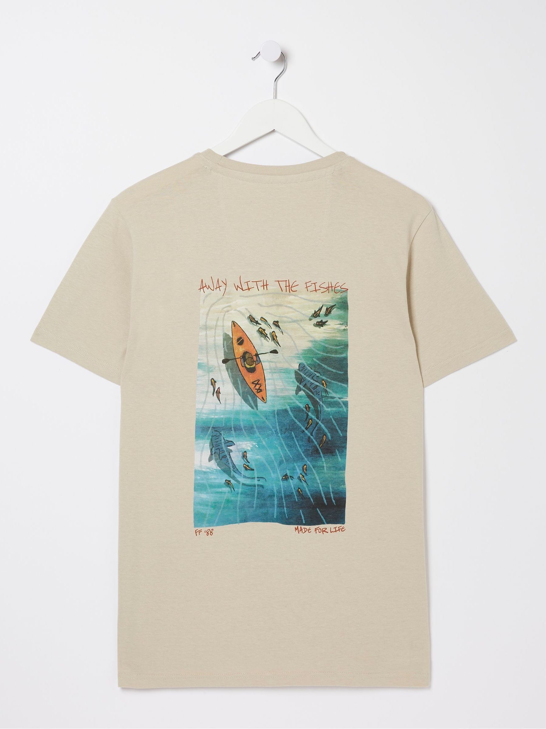Away Natural With The Fishes T-Shirt - Image 7 of 7 Away Natural With The Fishes T-Shirt - Image 7 of 7