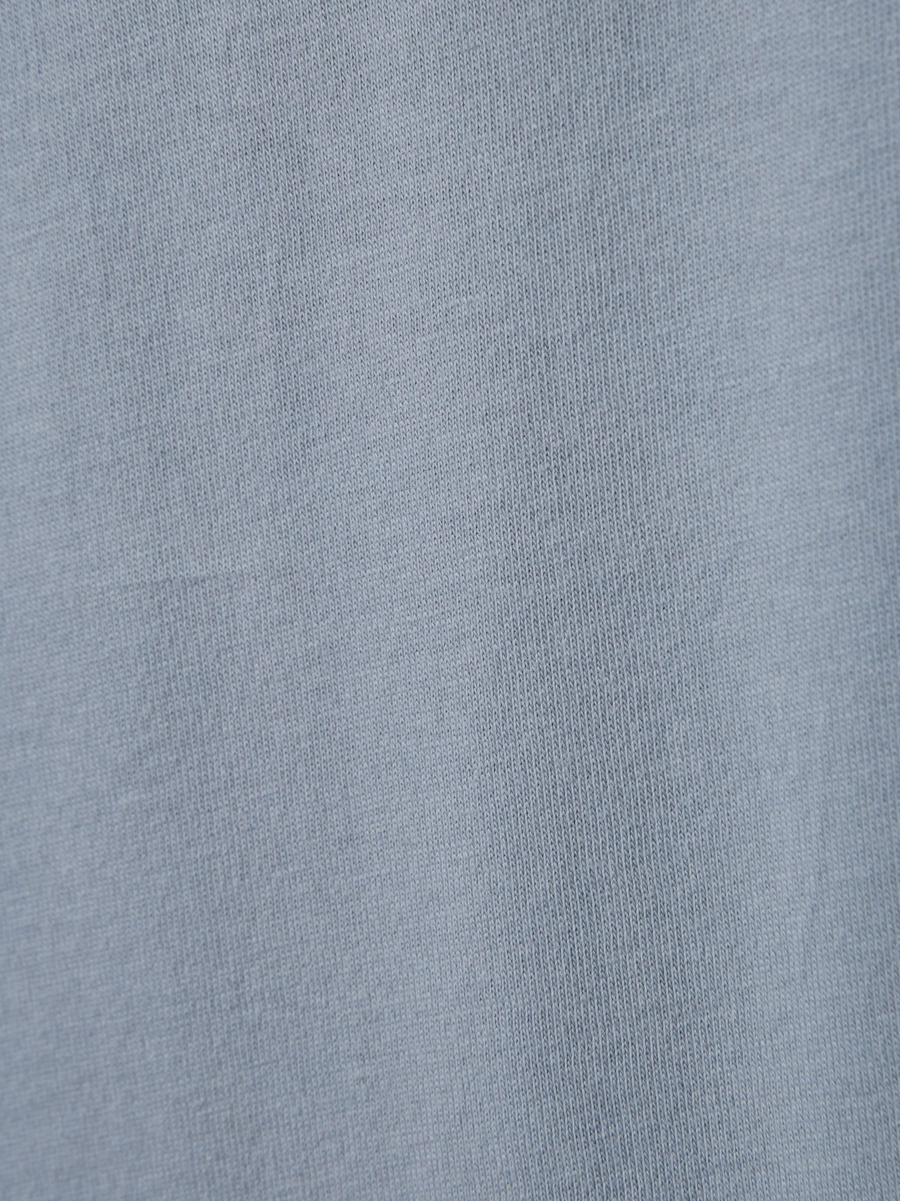 Senior Crew Neck T-Shirt in China Blue - Image 2 of 2