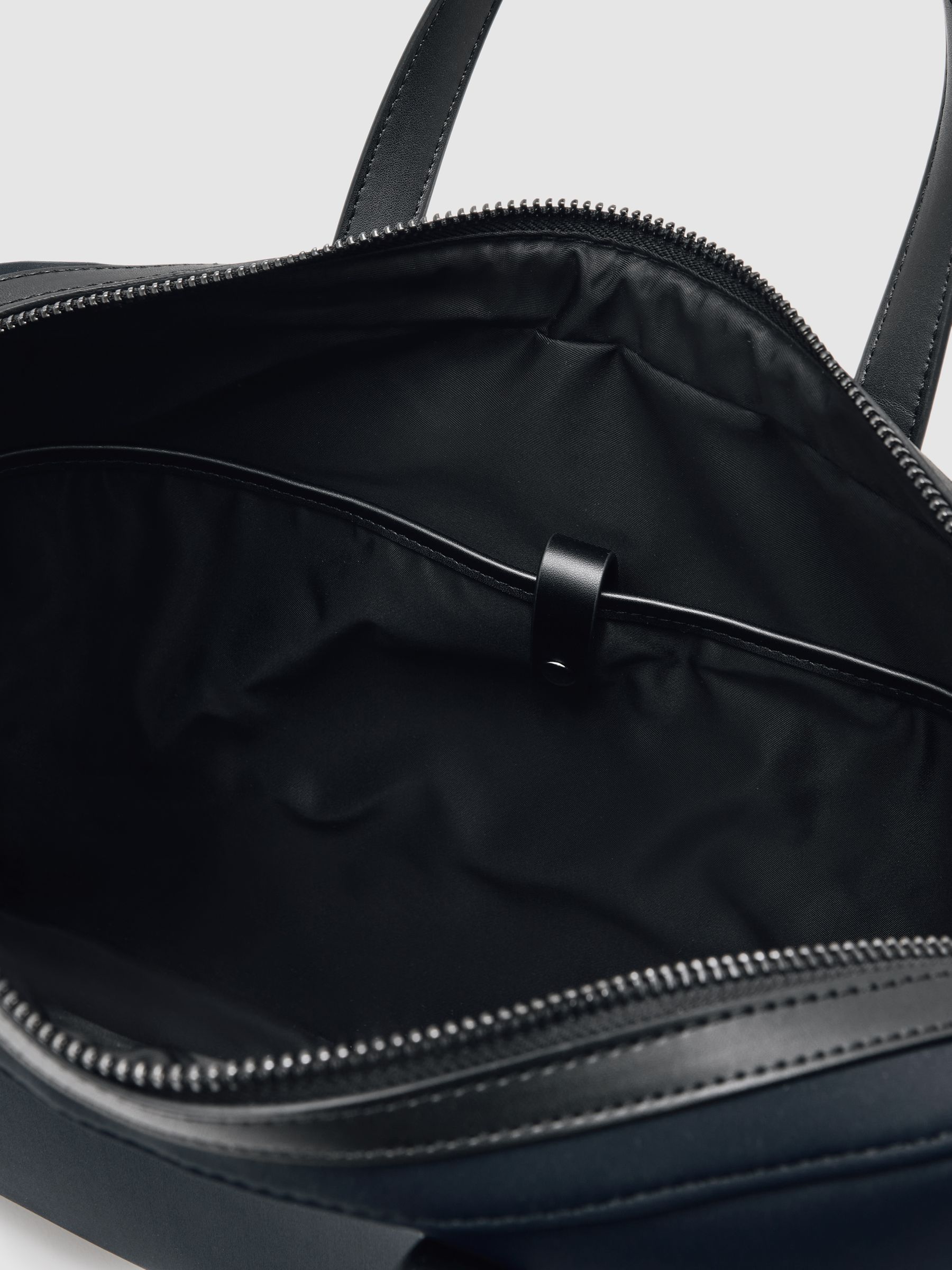 Carter Dark Navy Neoprene Briefcase - Image 4 of 6