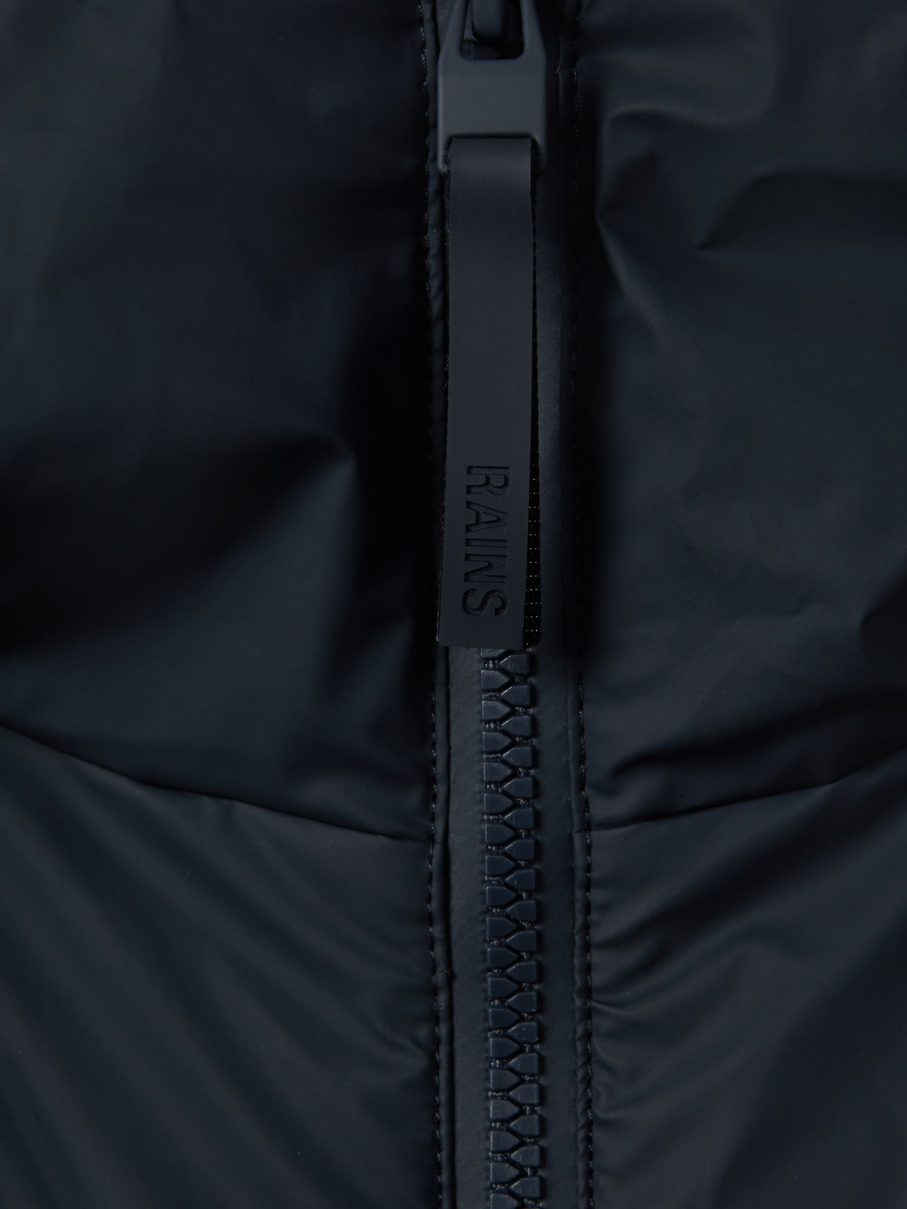 Rains Waterproof Long Jacket in Navy - Image 10 of 10