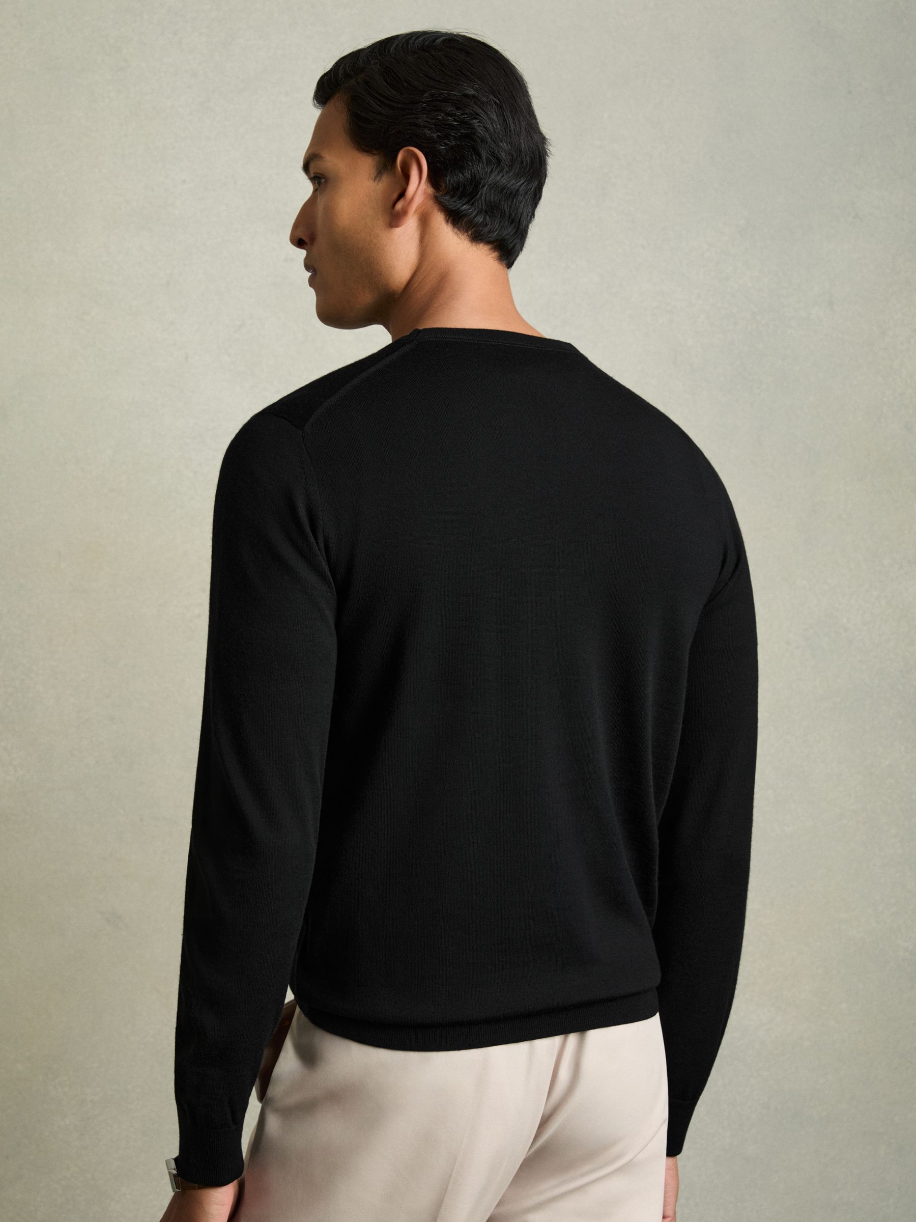 2 Pack Wool Jumpers in Black - image 4