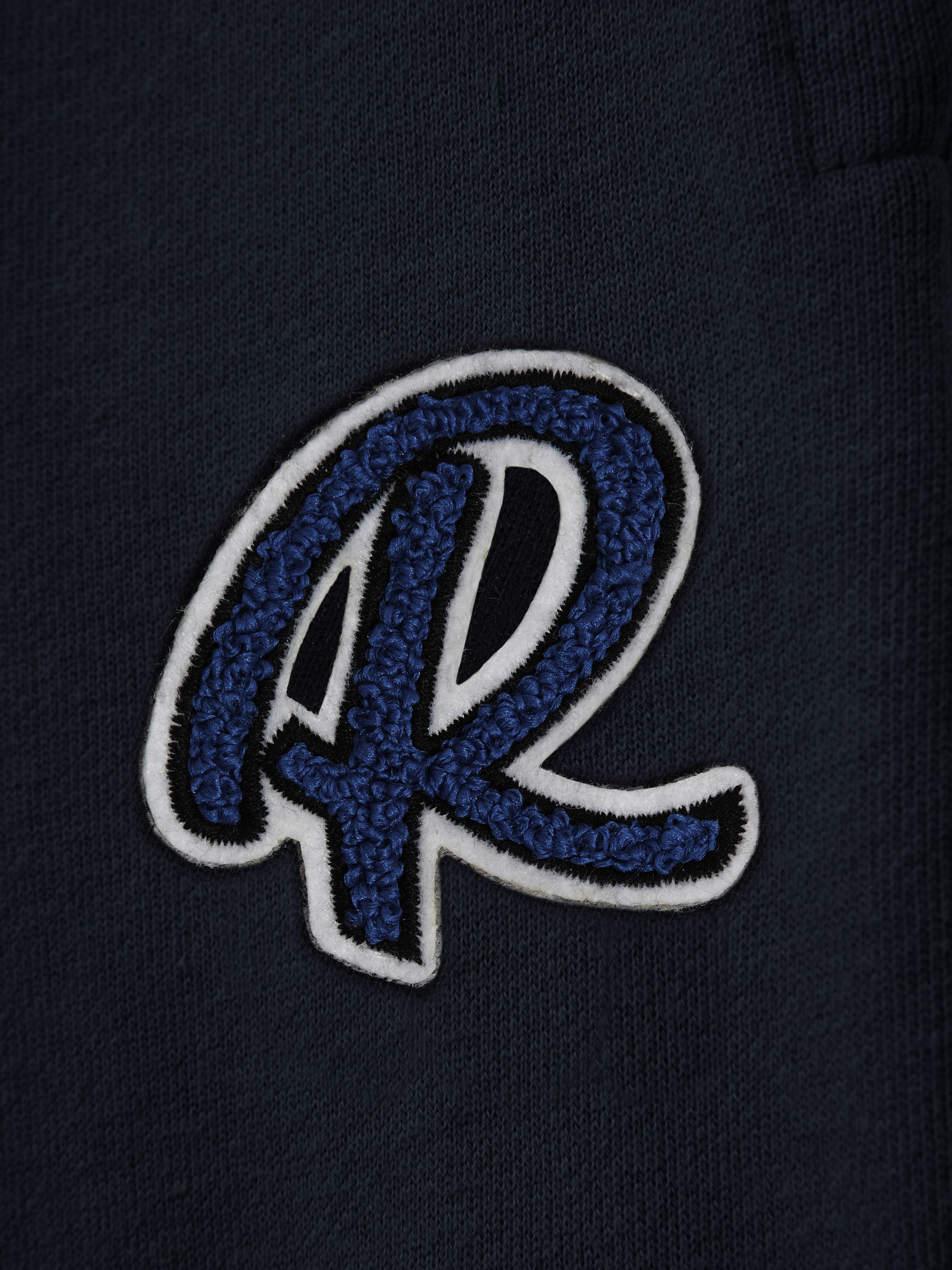 Junior Cotton Motif Hoodie in Navy - Image 4 of 4