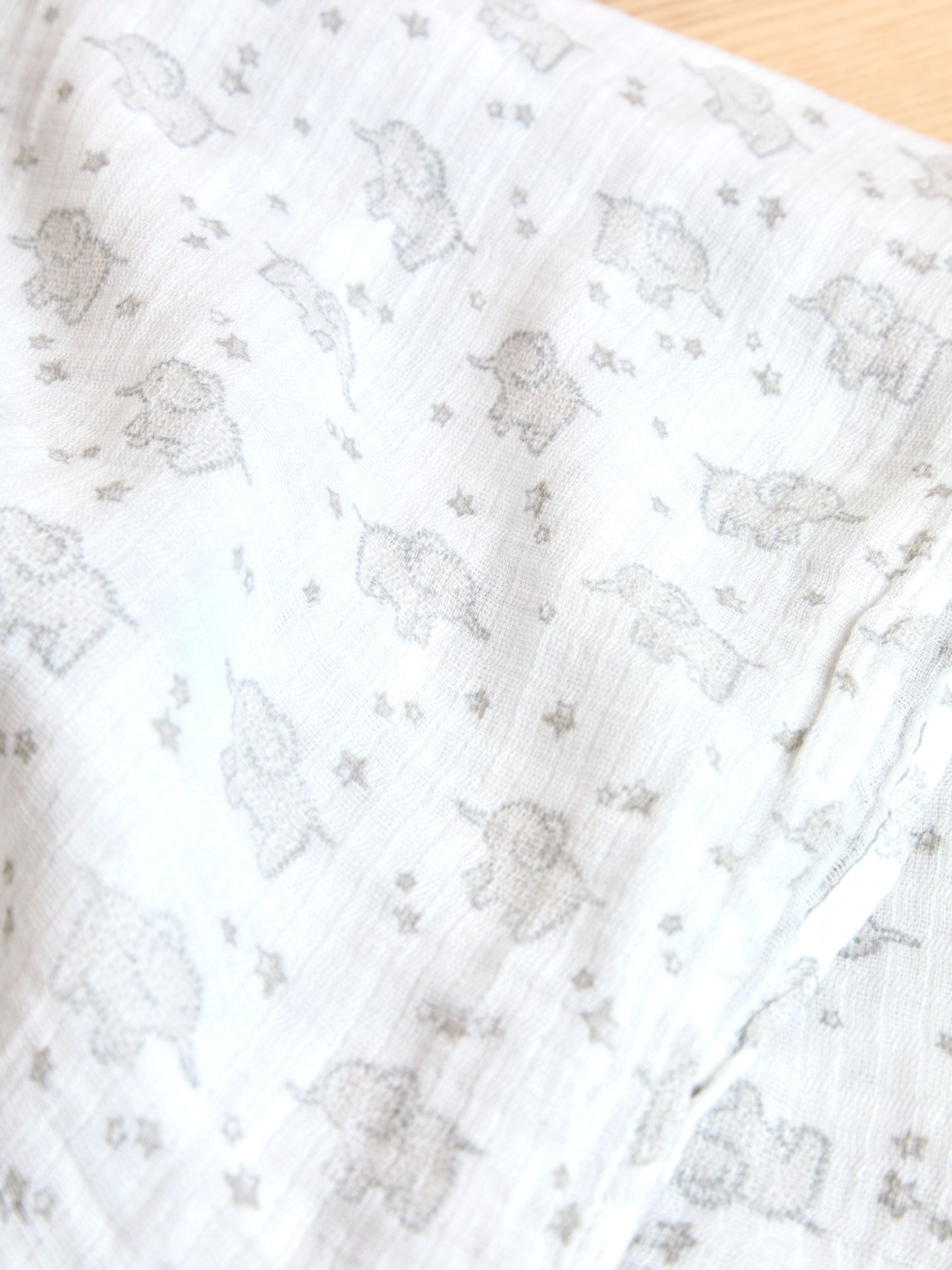 Grey Elephant Extra Large Muslin - Image 2 of 4