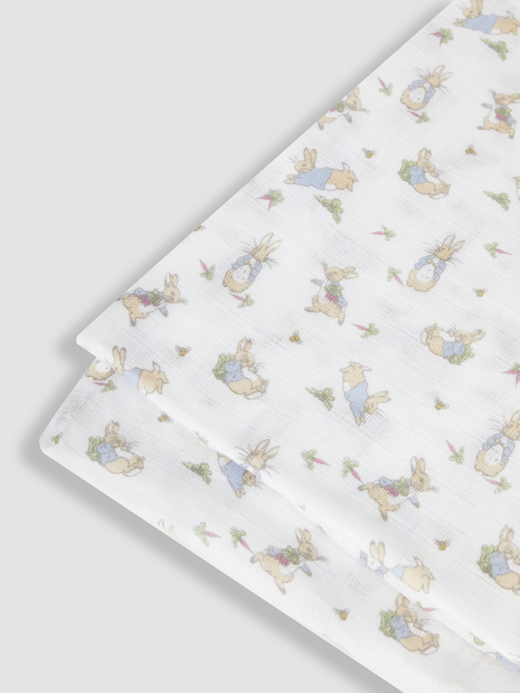 Extra Large Peter Rabbit Print Muslin - Image 3 of 5