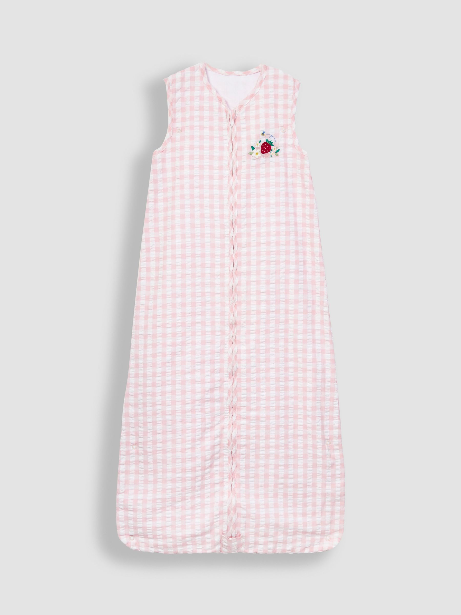 Pink Strawberry 1 Tog Toddler Sleeping Bag - Image 1 of 2