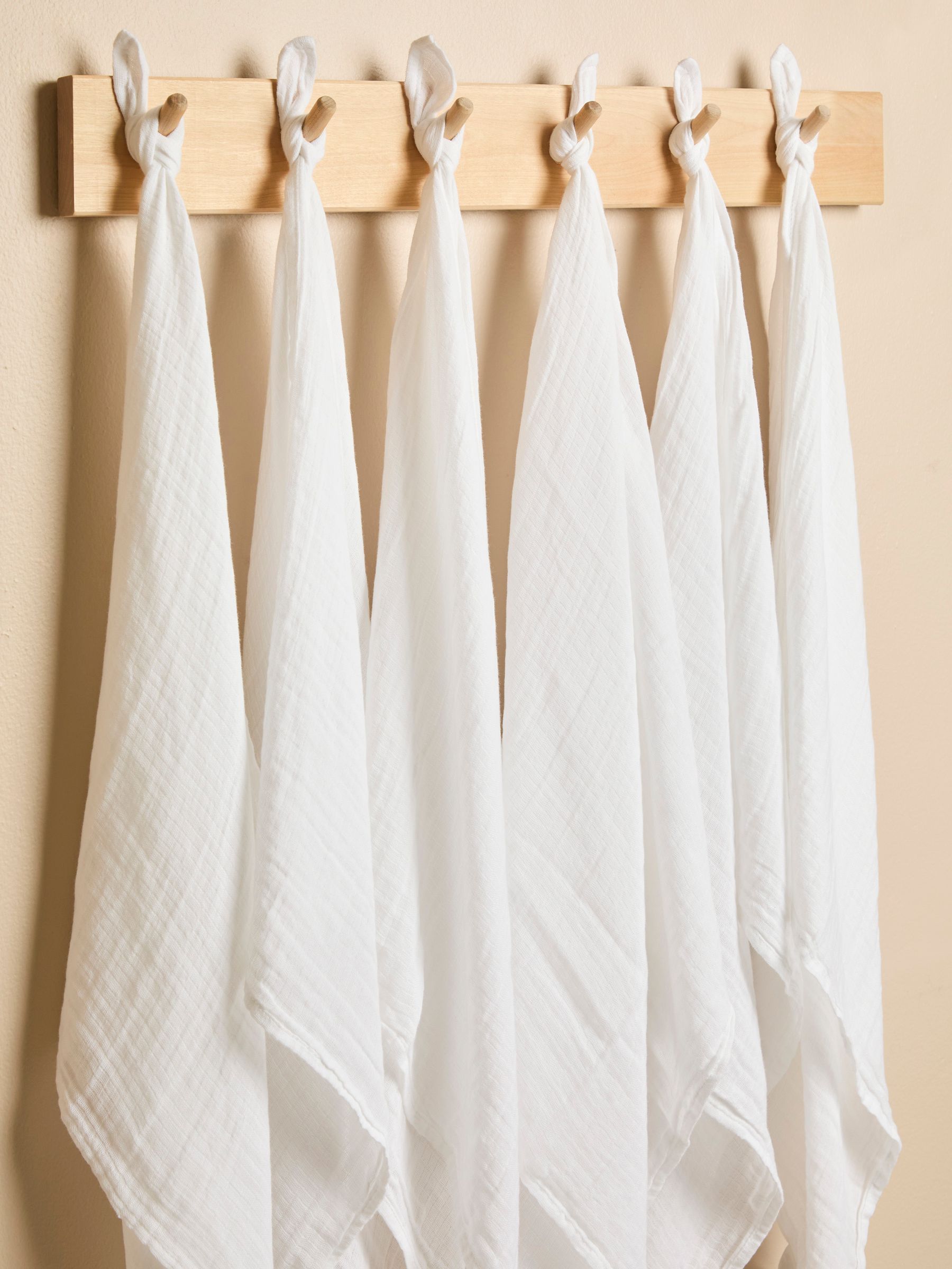 White 6-Pack Muslins - Image 3 of 5