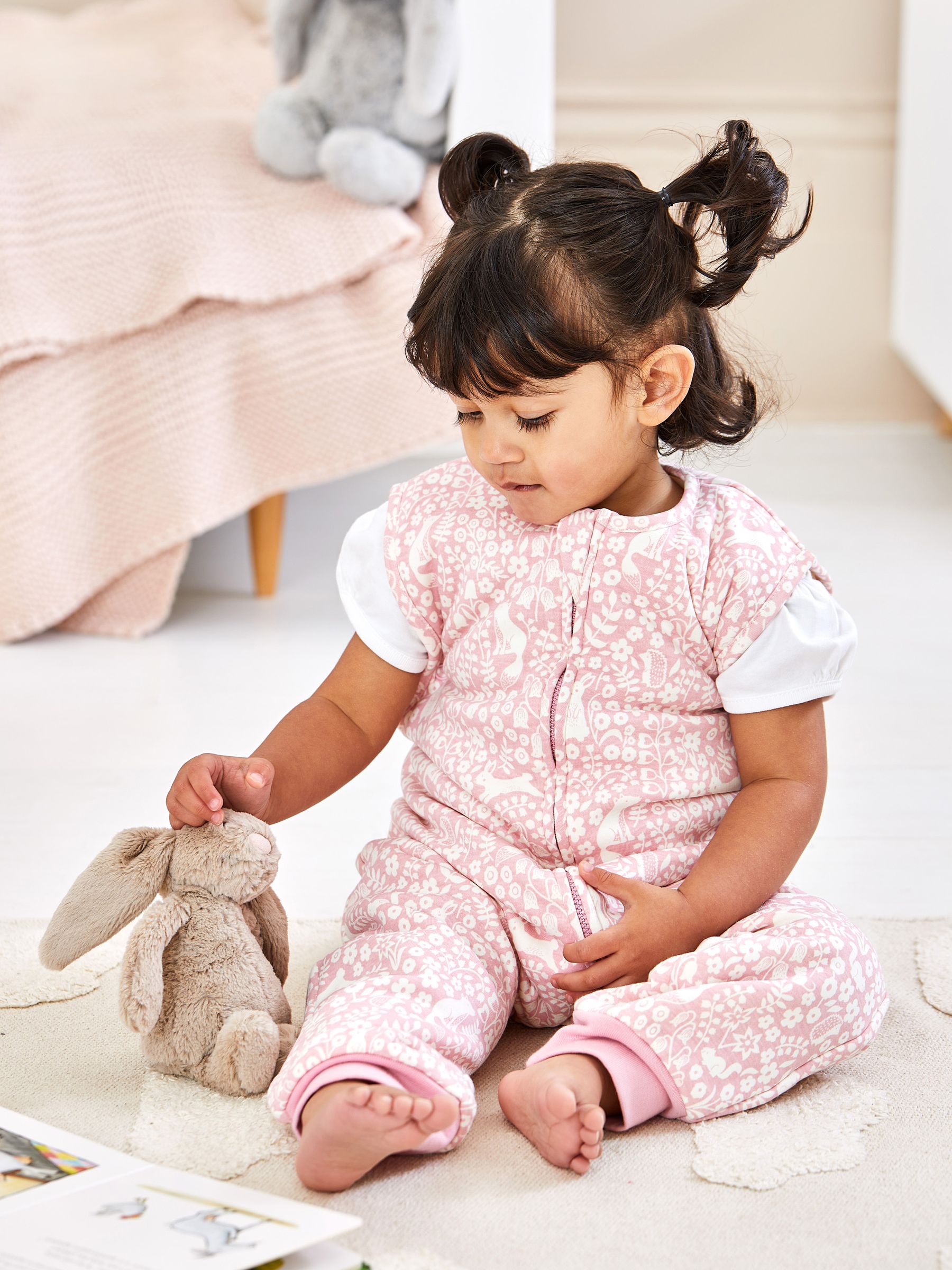 Pink Woodland 1.5 Tog Sleep Snuggler - Image 1 of 3