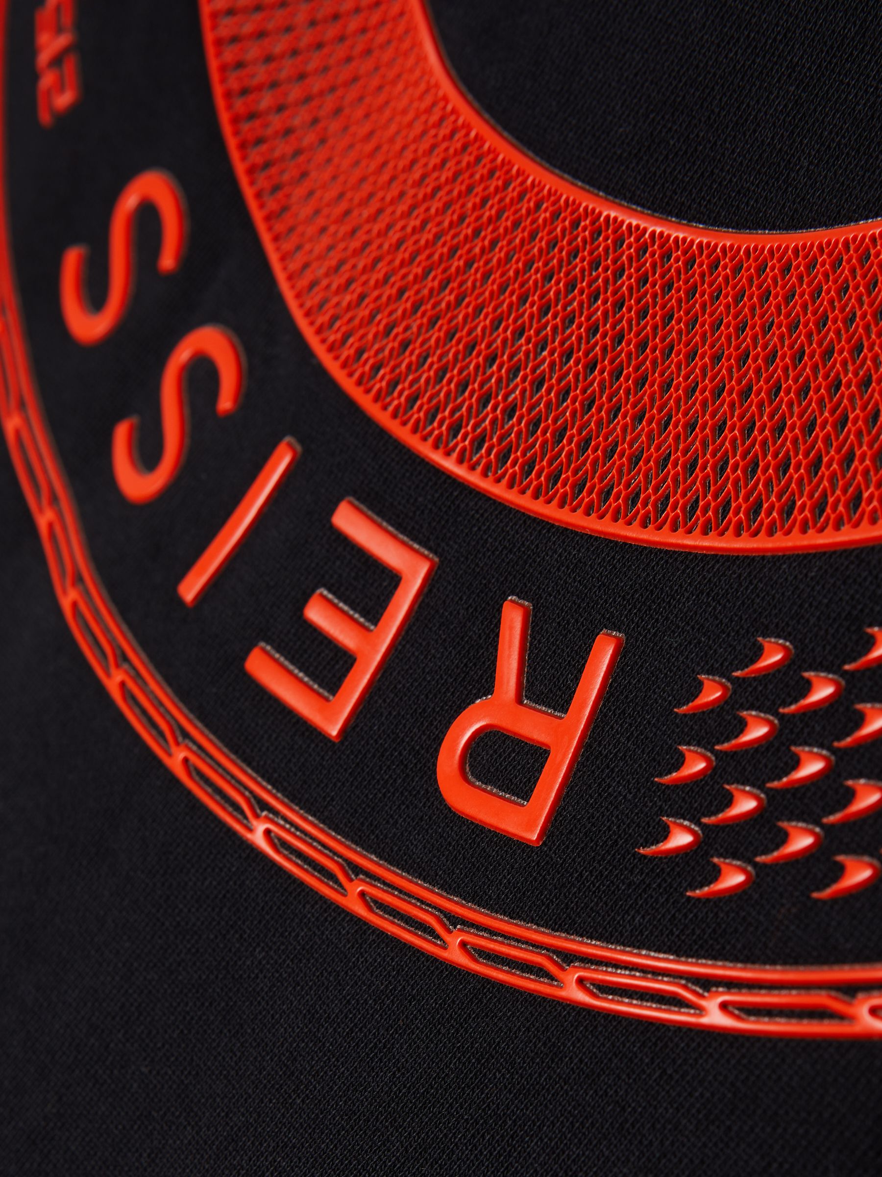 McLaren F1 Oversized Cotton Crew Neck T-Shirt in Black - Image 9 of 9