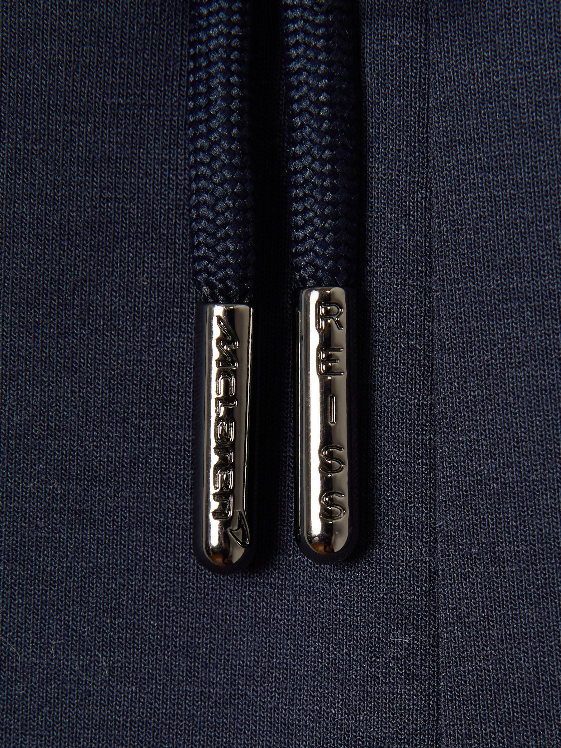 McLaren F1 Interlock Jersey Drawstring Joggers in Airforce Blue - Image 9 of 9
