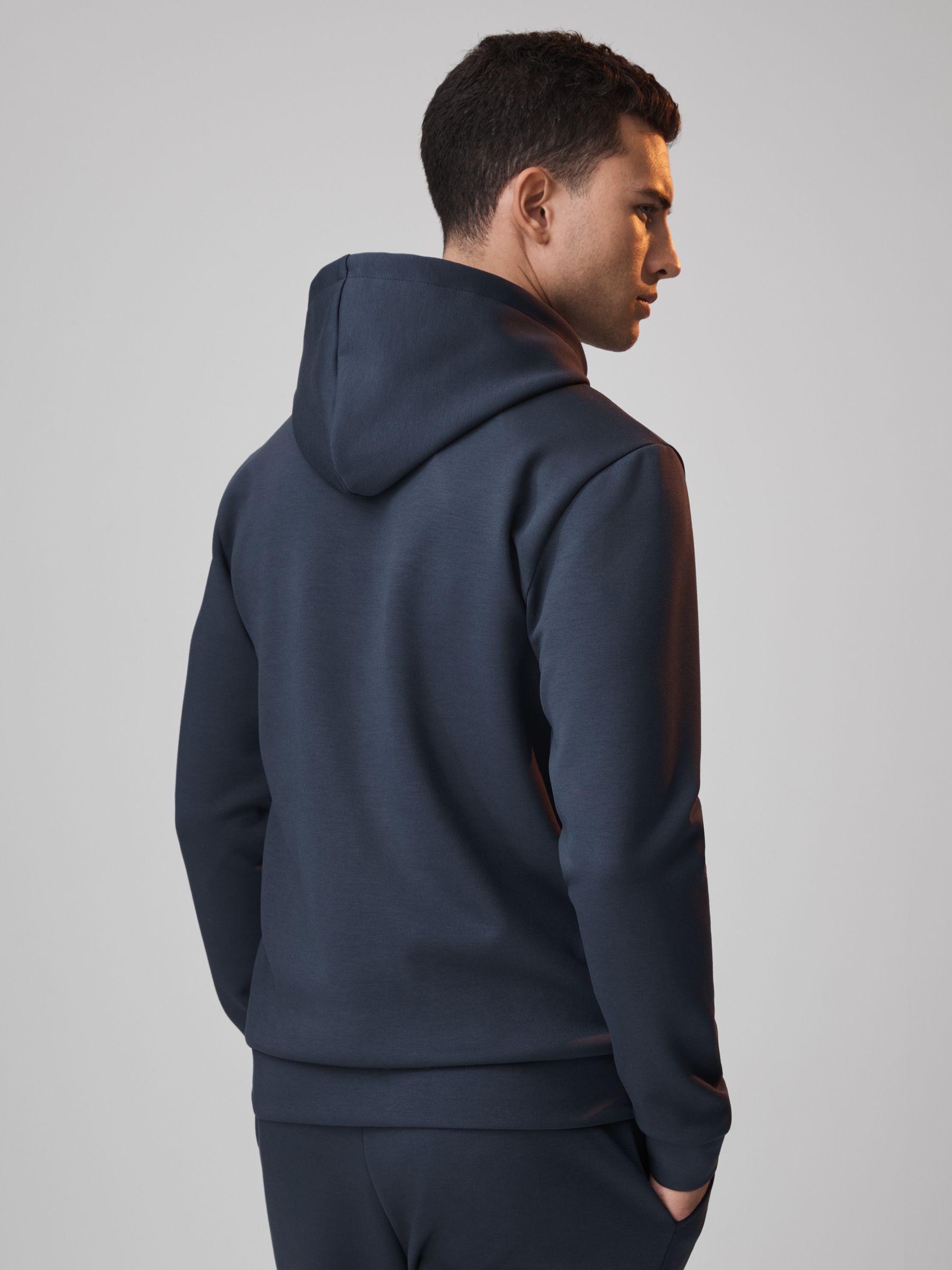 Sweat-shirt à capuche en jersey interlock, bleu armée de l'air McLaren F1 - Image 5 of 8