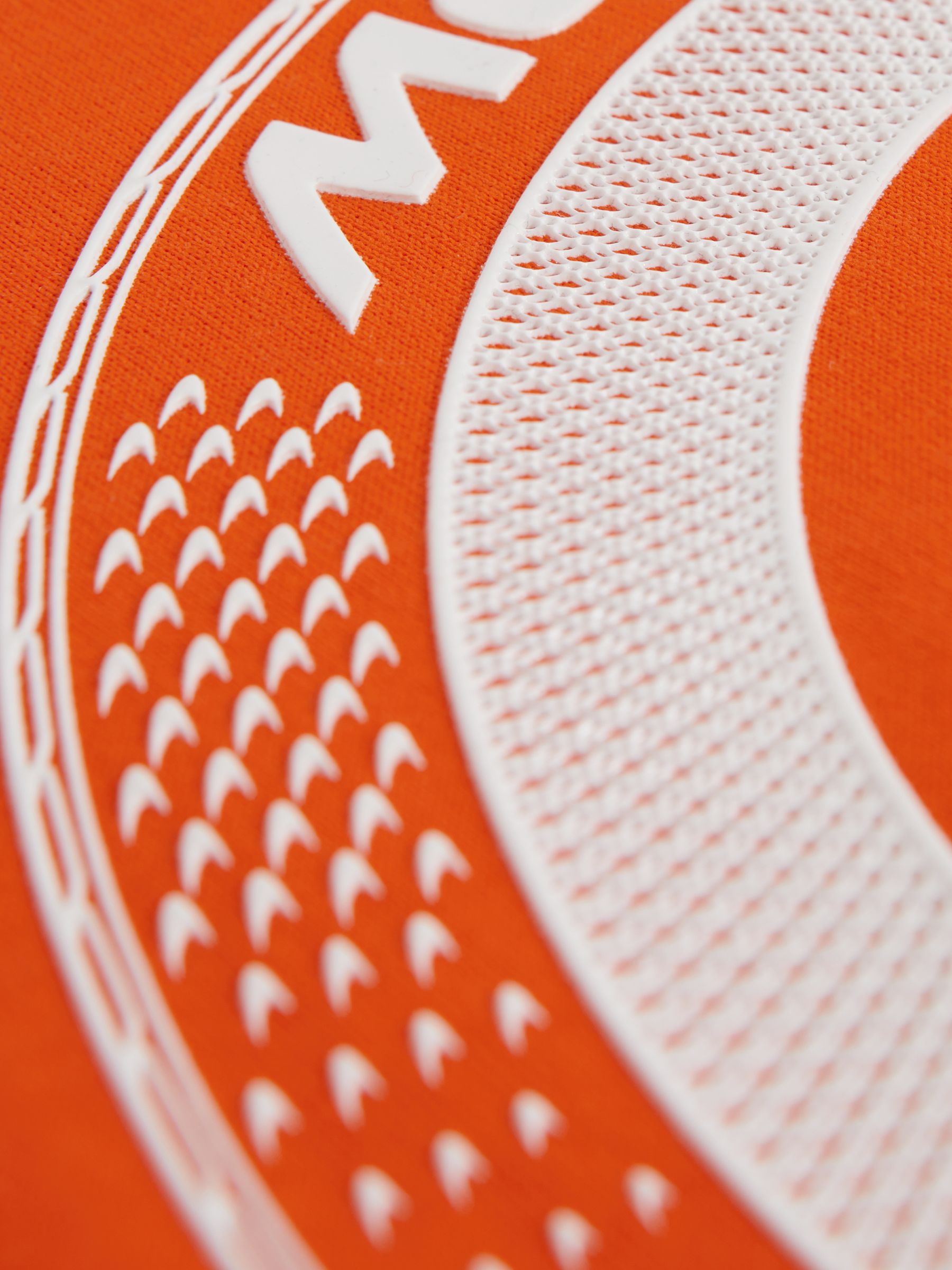 9-13 yrs McLaren F1 Oversized Cotton Crew Neck T-Shirt in Papaya - Image 10 of 10
