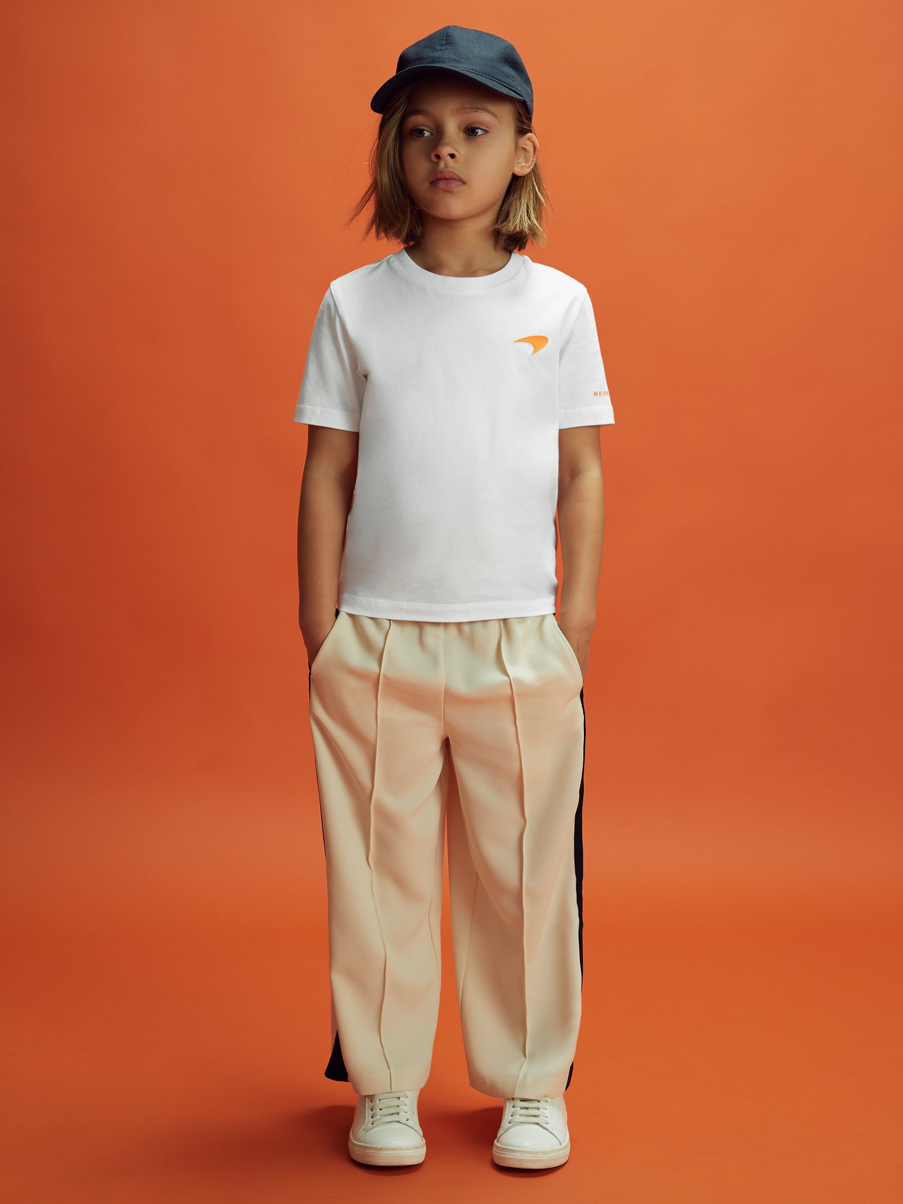 3-9 yrs McLaren F1 Mercerised Cotton Crew Neck T-Shirt in White - Image 3 of 11
