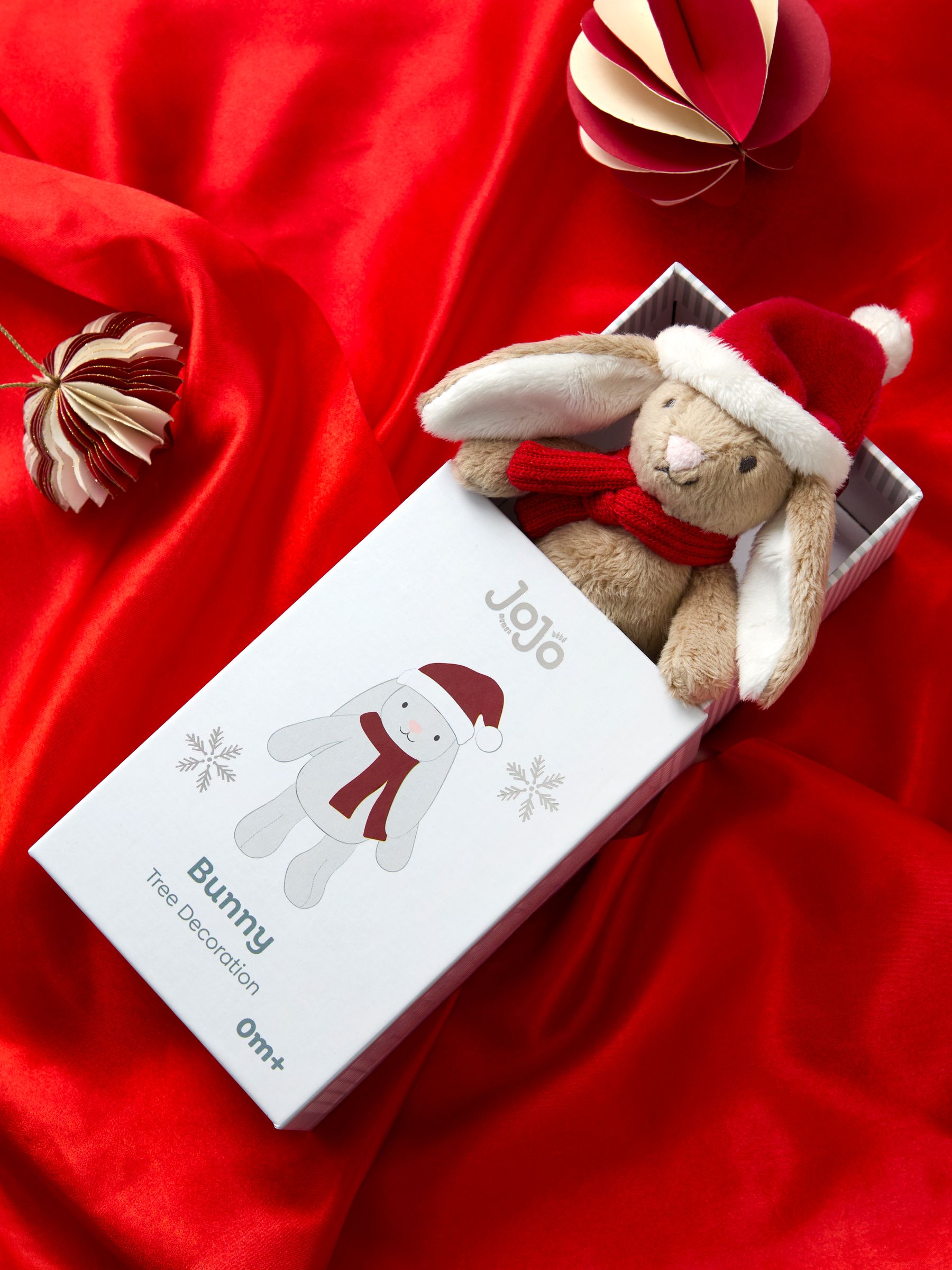 Christmas Bunny Christmas Wooden Tree Decoration - Image 4 of 5