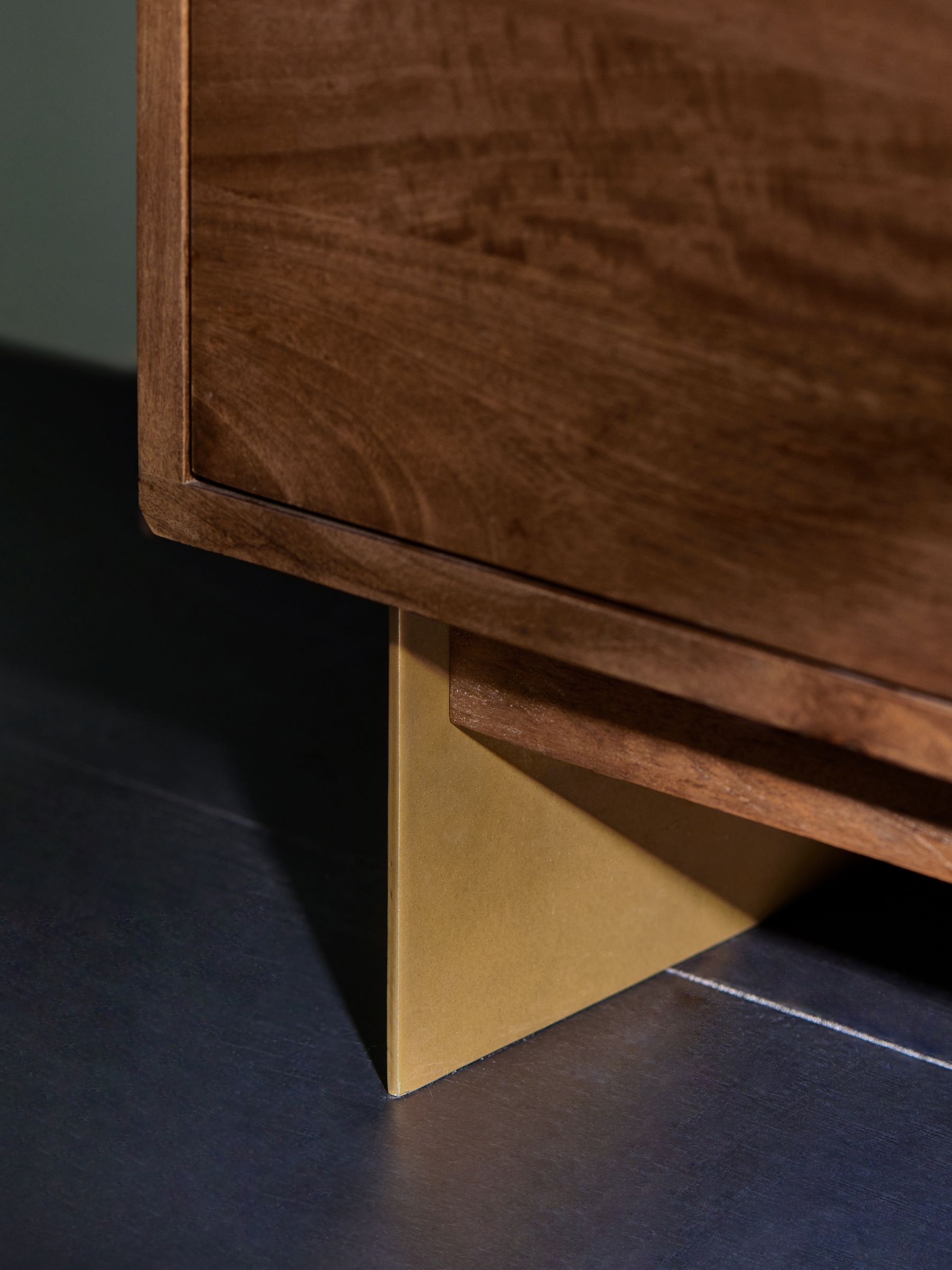 Keala Mango Wood 4 Drawer Chest of Drawers in Brown - Image 3 of 6