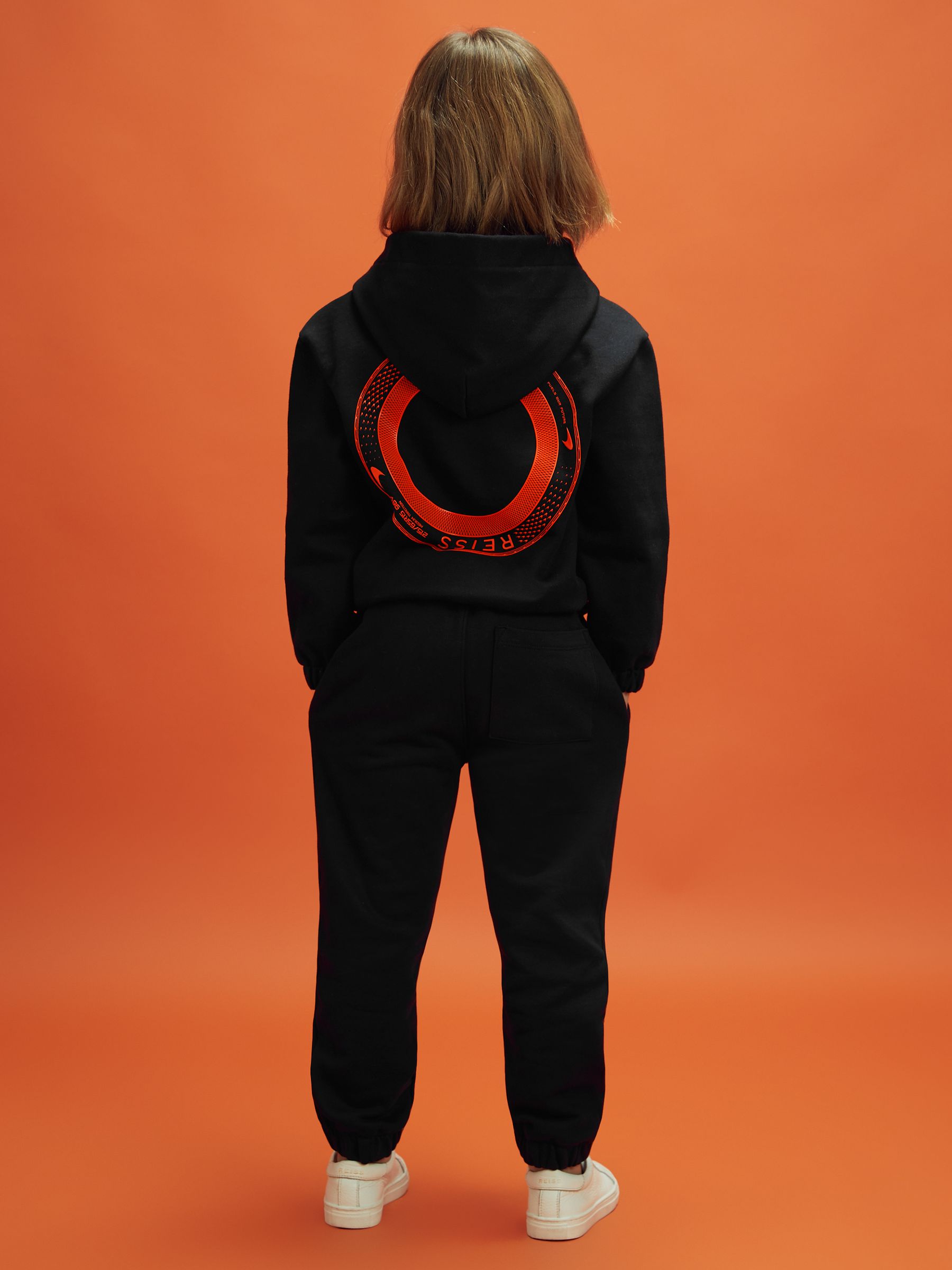 3-9 yrs McLaren F1 Elasticated Cotton Hoodie in Black - Image 5 of 12