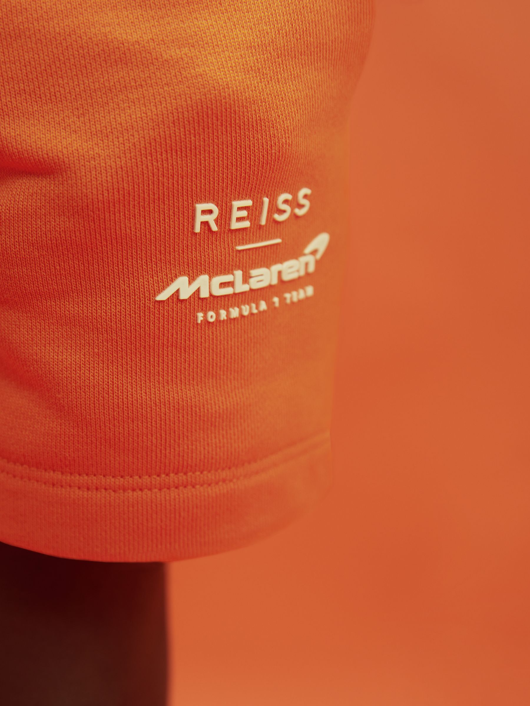 3-9 yrs McLaren F1 Cotton Drawstring Shorts in Papaya - Image 5 of 8