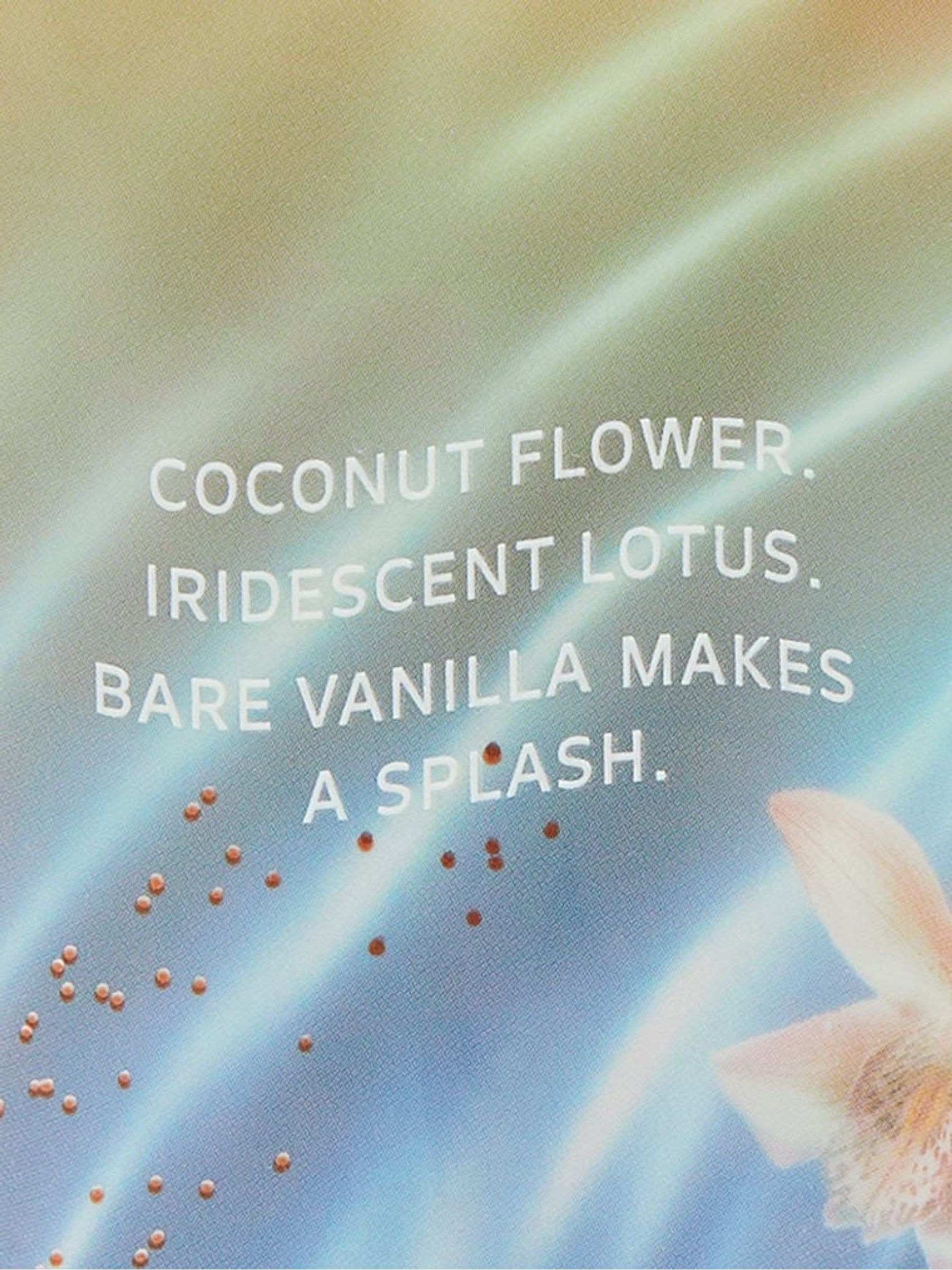 Bare Vanilla Splash Body Lotion - Image 2 of 2
