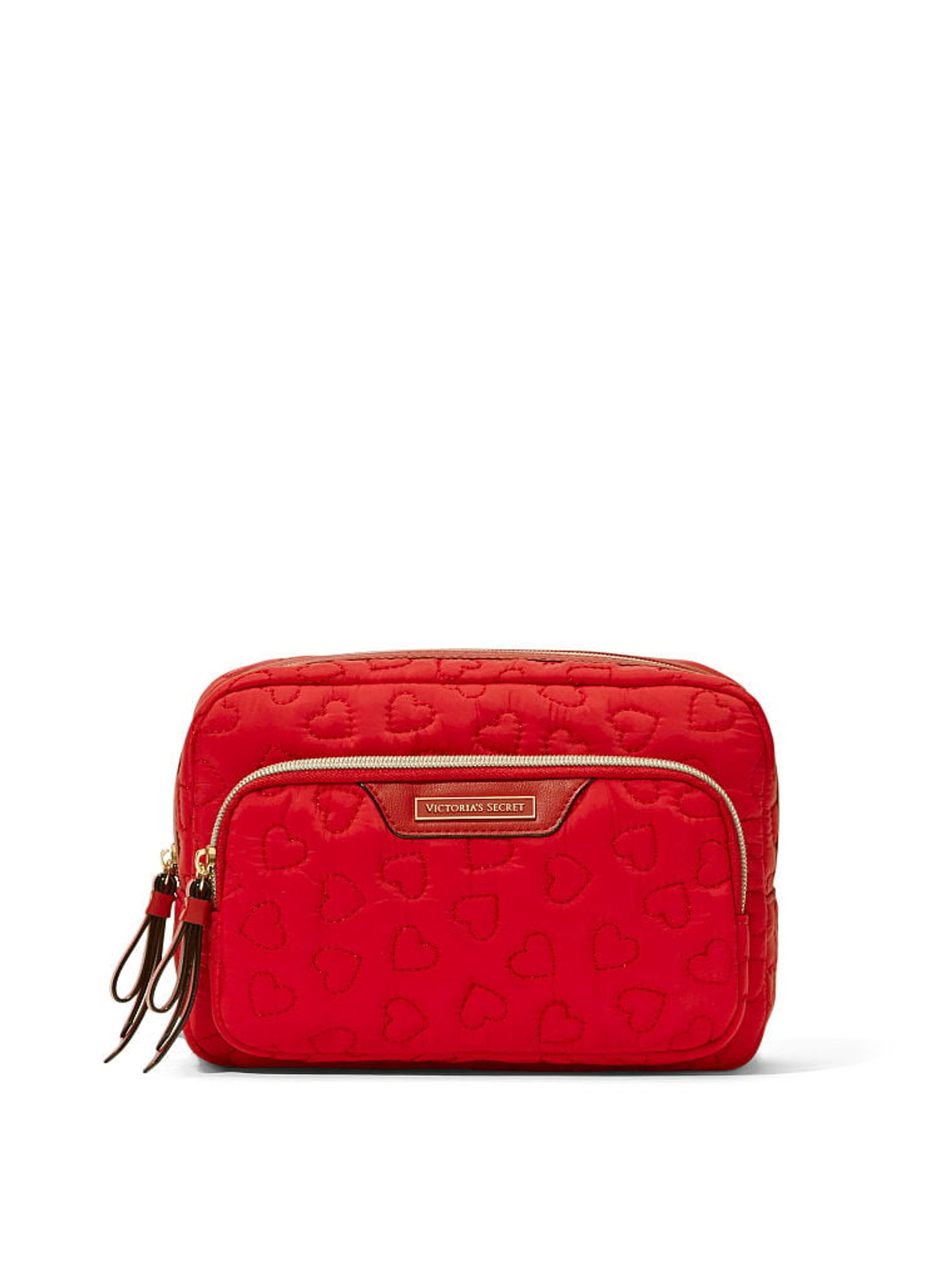 Makeup Bag Victoria Secret Bag Red Lipstick Red Mini Heart