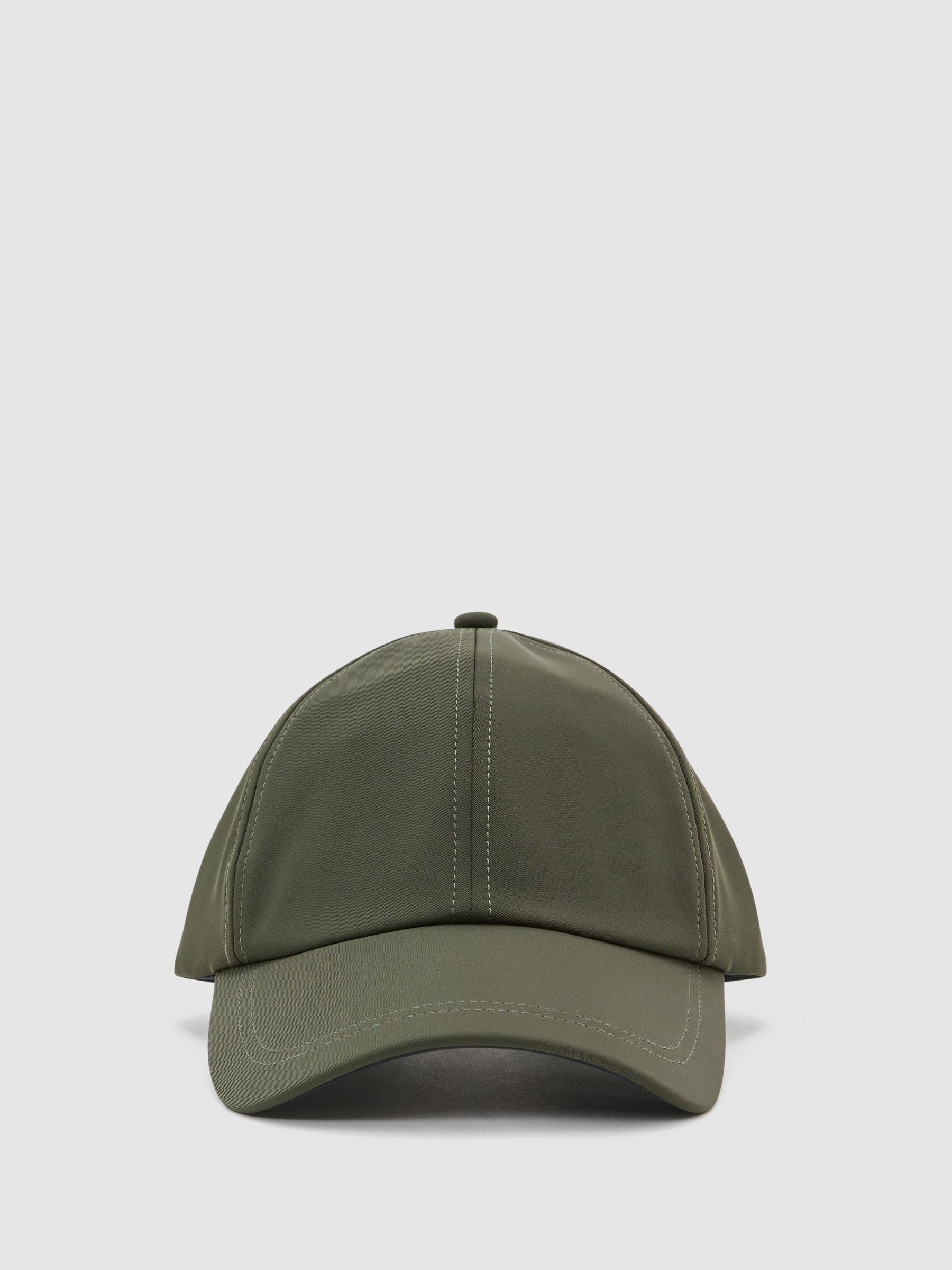 Technical Logo-Embroidered Baseball Cap in Dark Green - Image 2 of 5