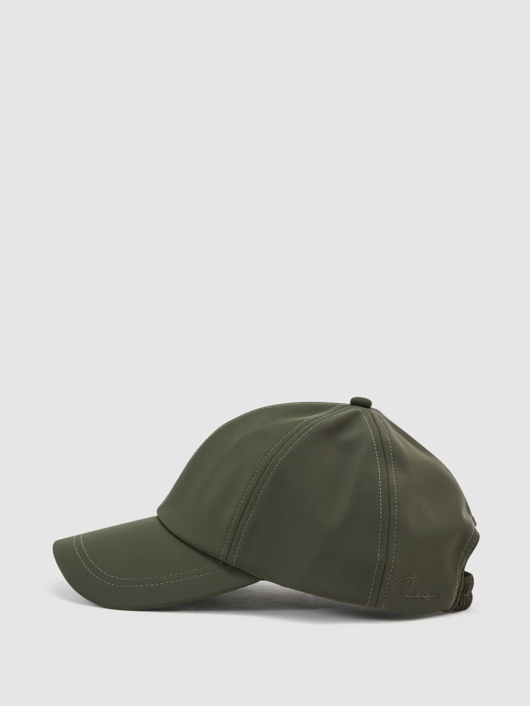 Technical Logo-Embroidered Baseball Cap in Dark Green - Image 3 of 5